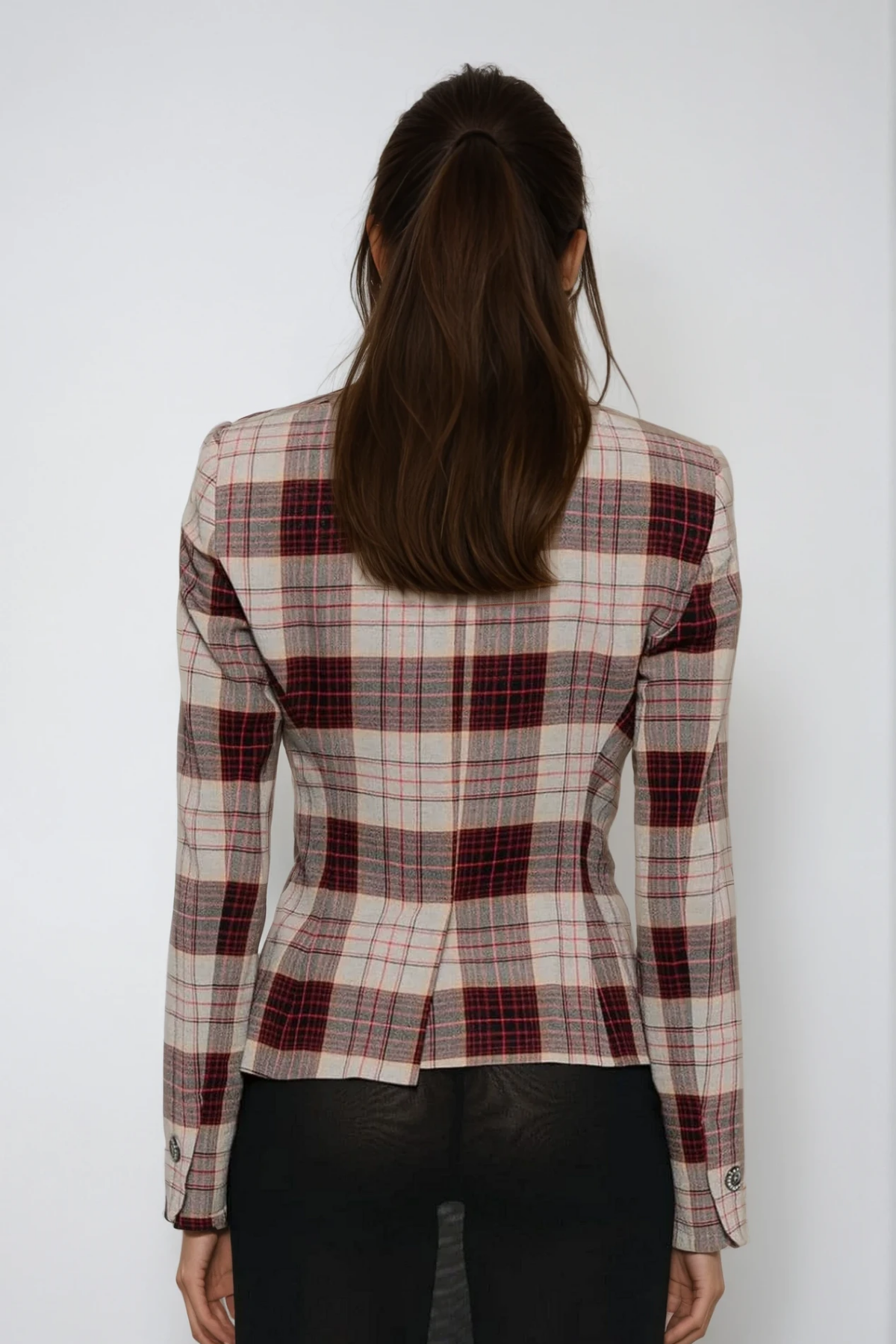 Dashawn Grid Lapel Jacket