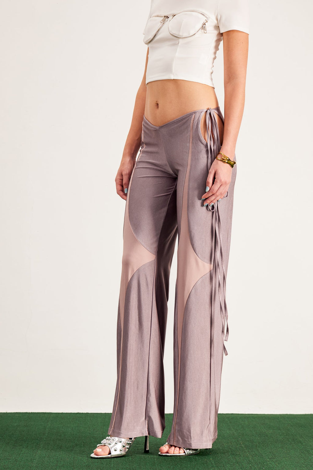 Bandar Deconstruct Satin Pants