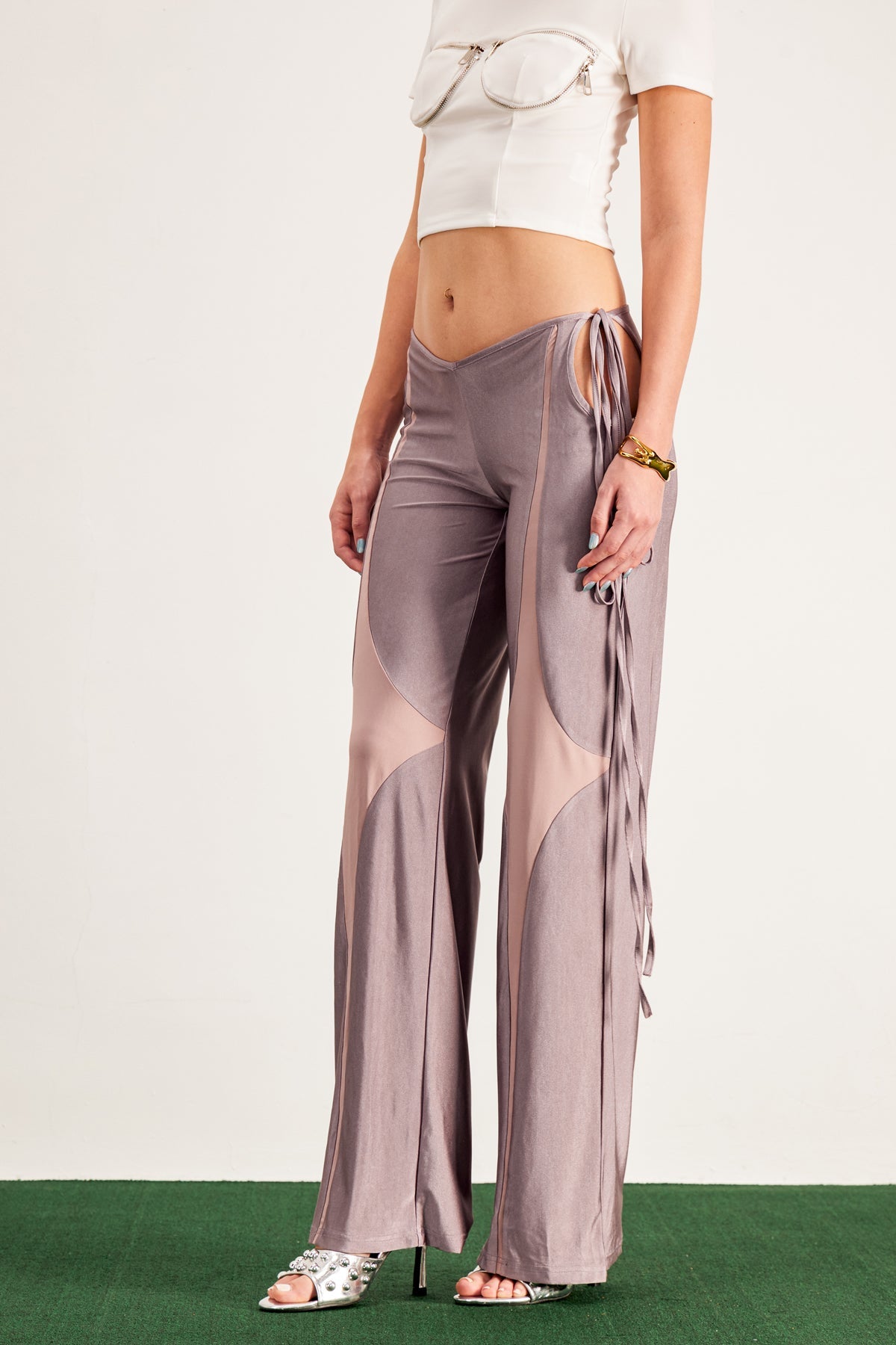 Bandar Deconstruct Satin Pants