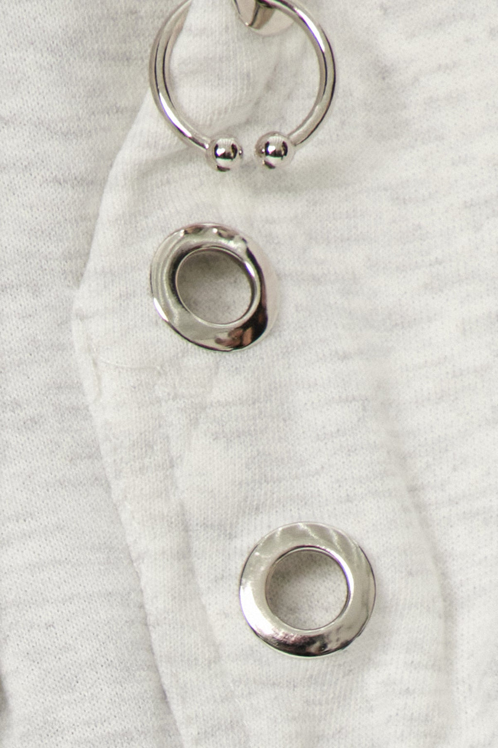 Costel Eyelet Hooded Jacket