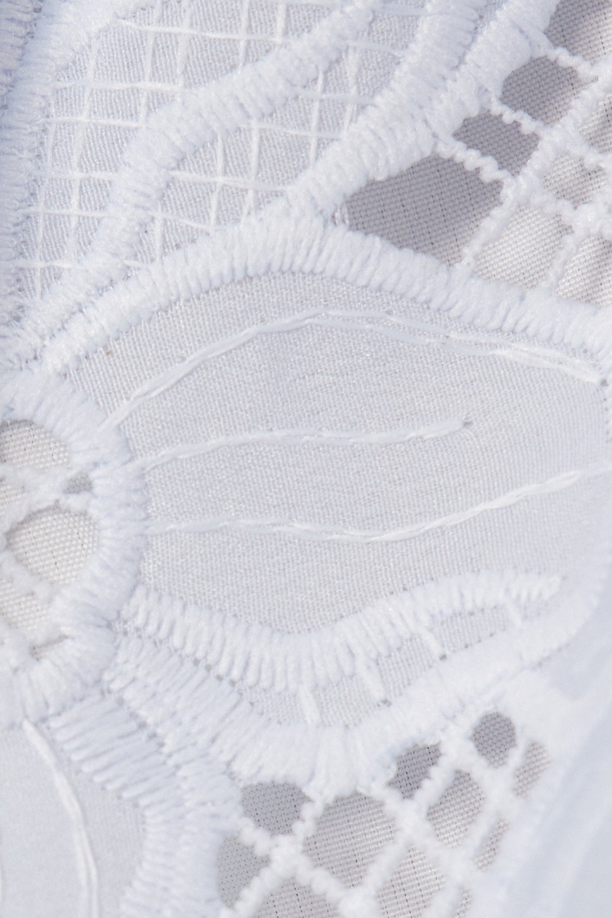 Carmela Embroidered Cutout Skirt Set