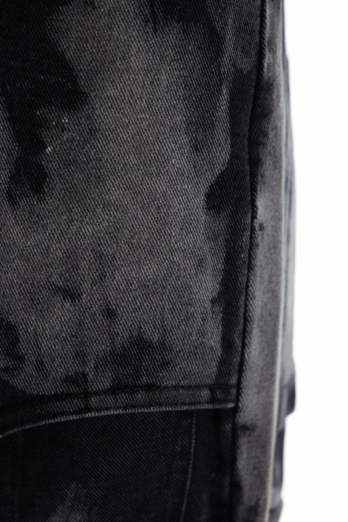 Caprina Leopard Zipper Jeans In Yellow