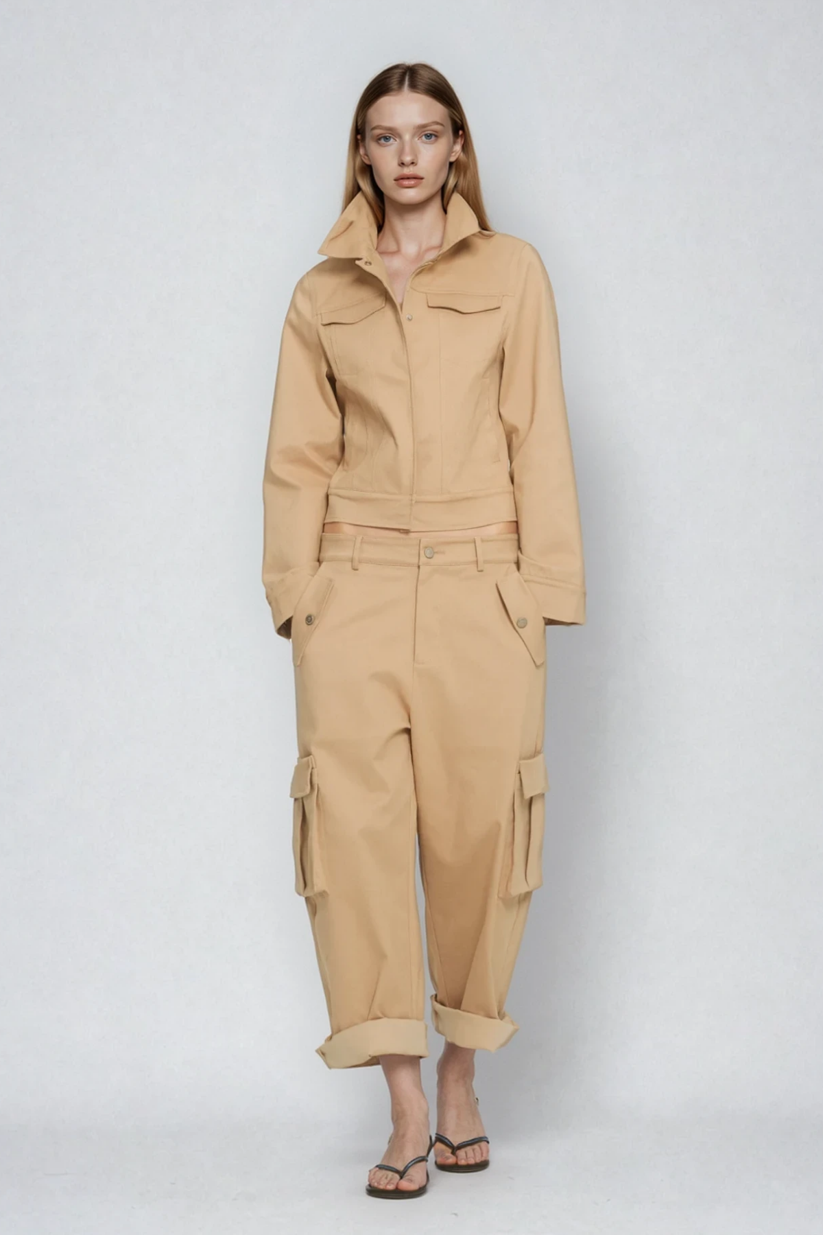 David Cargo Pants Set