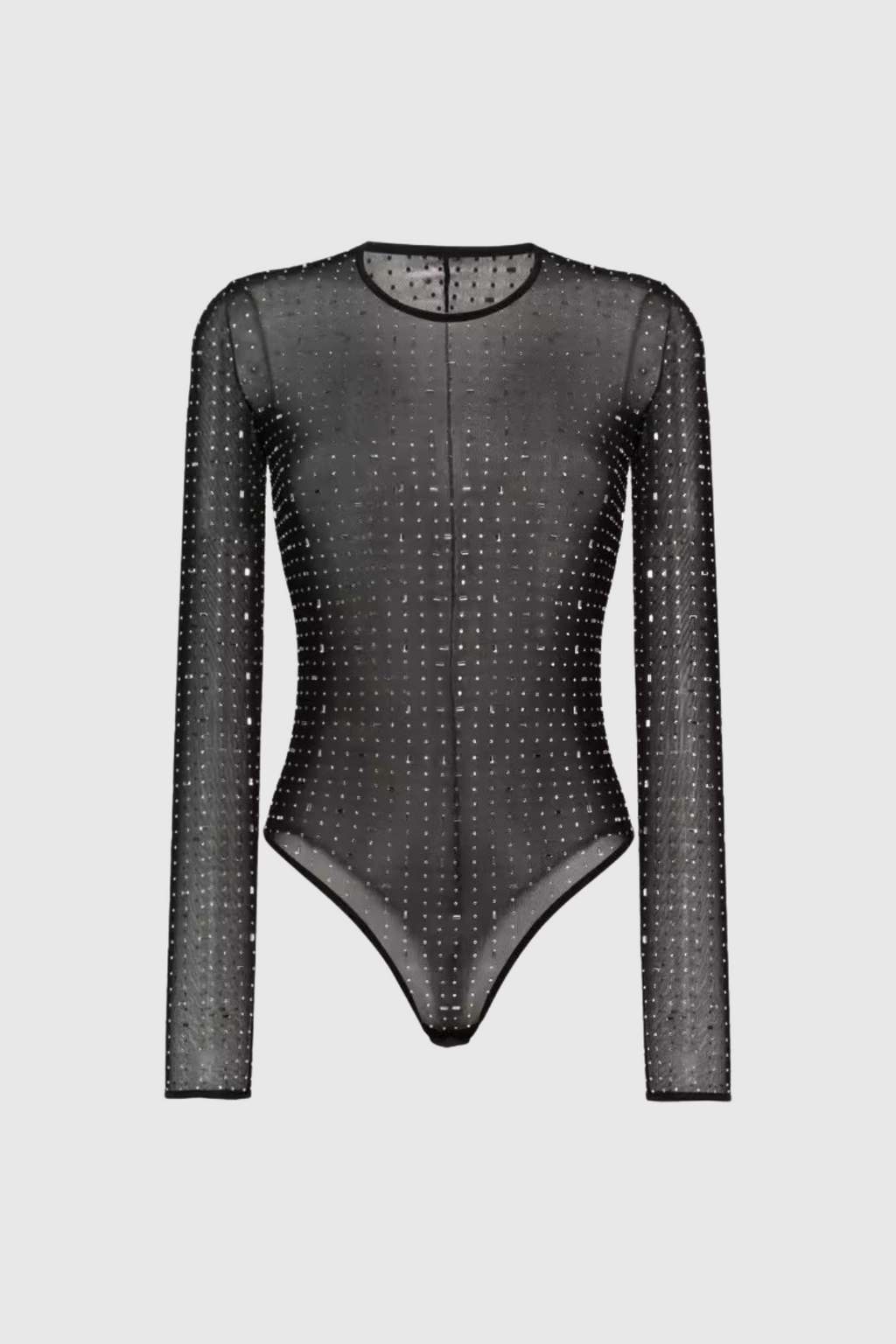 Anius Rhinestone Bodycon Bodysuit
