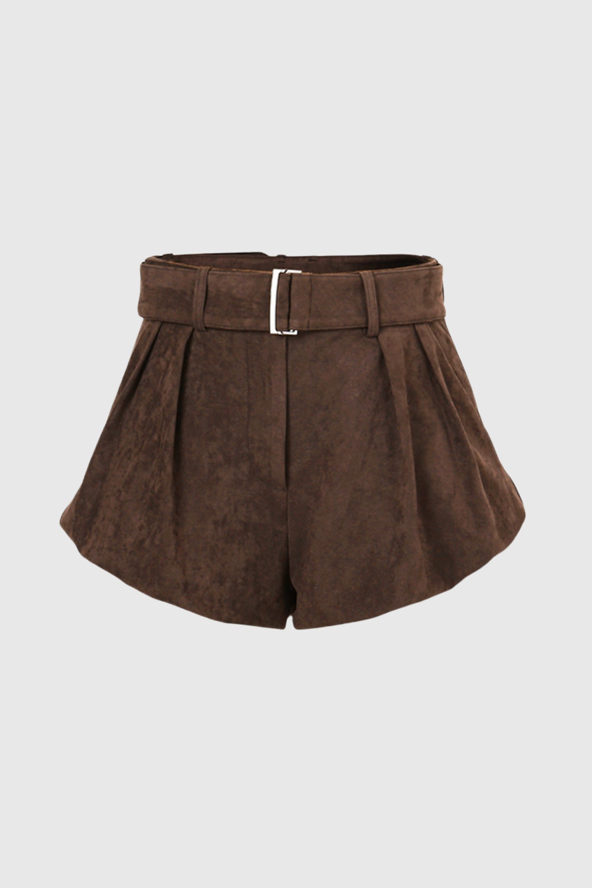 Bartolomea Suede Buckle Mini Pants