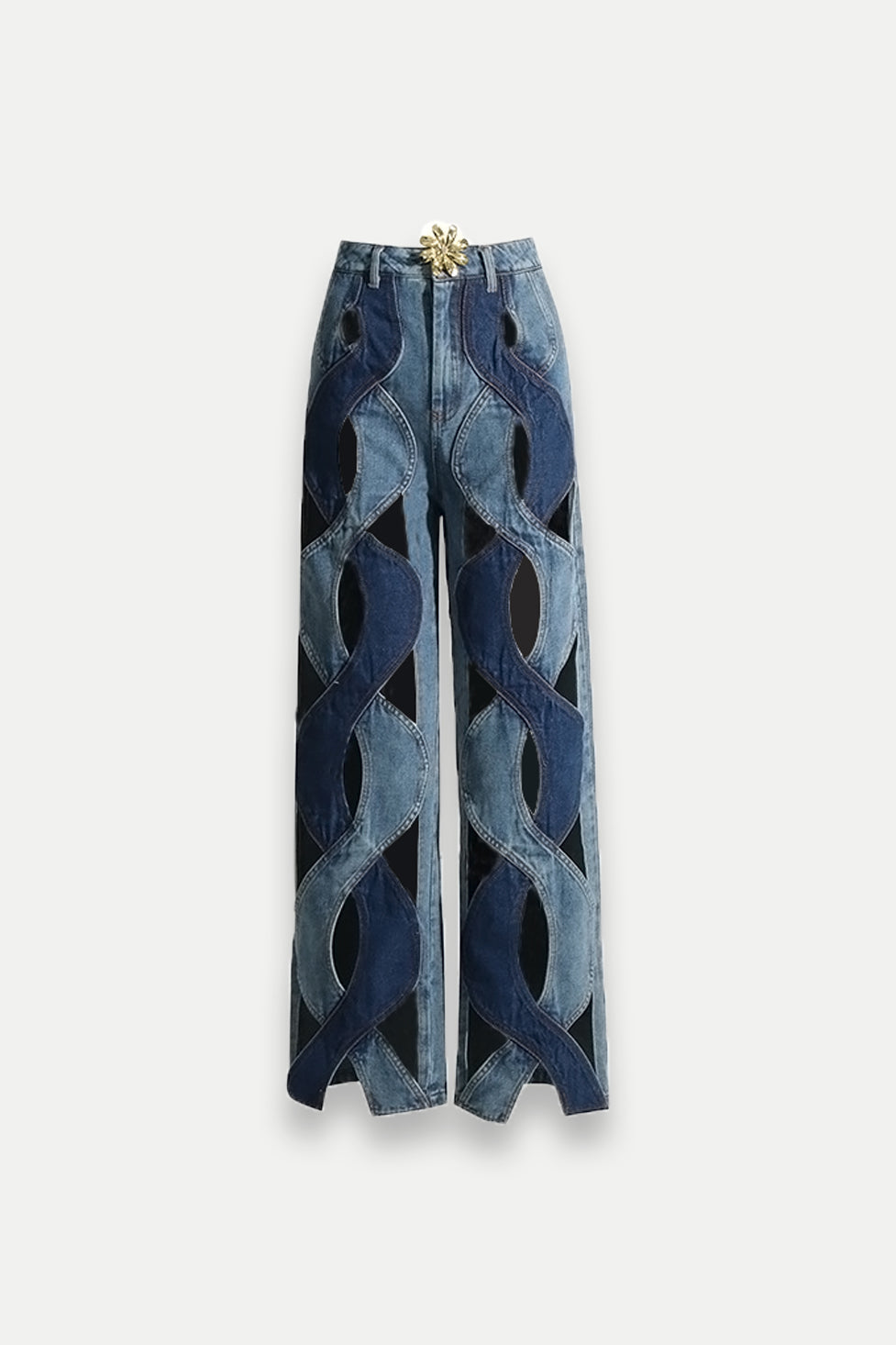 Abigail  Cutout Denim Jeans