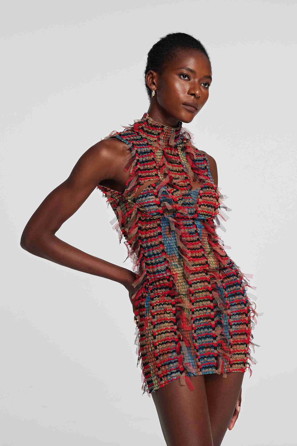 Adhara Patchwork Fringe Cutout Set