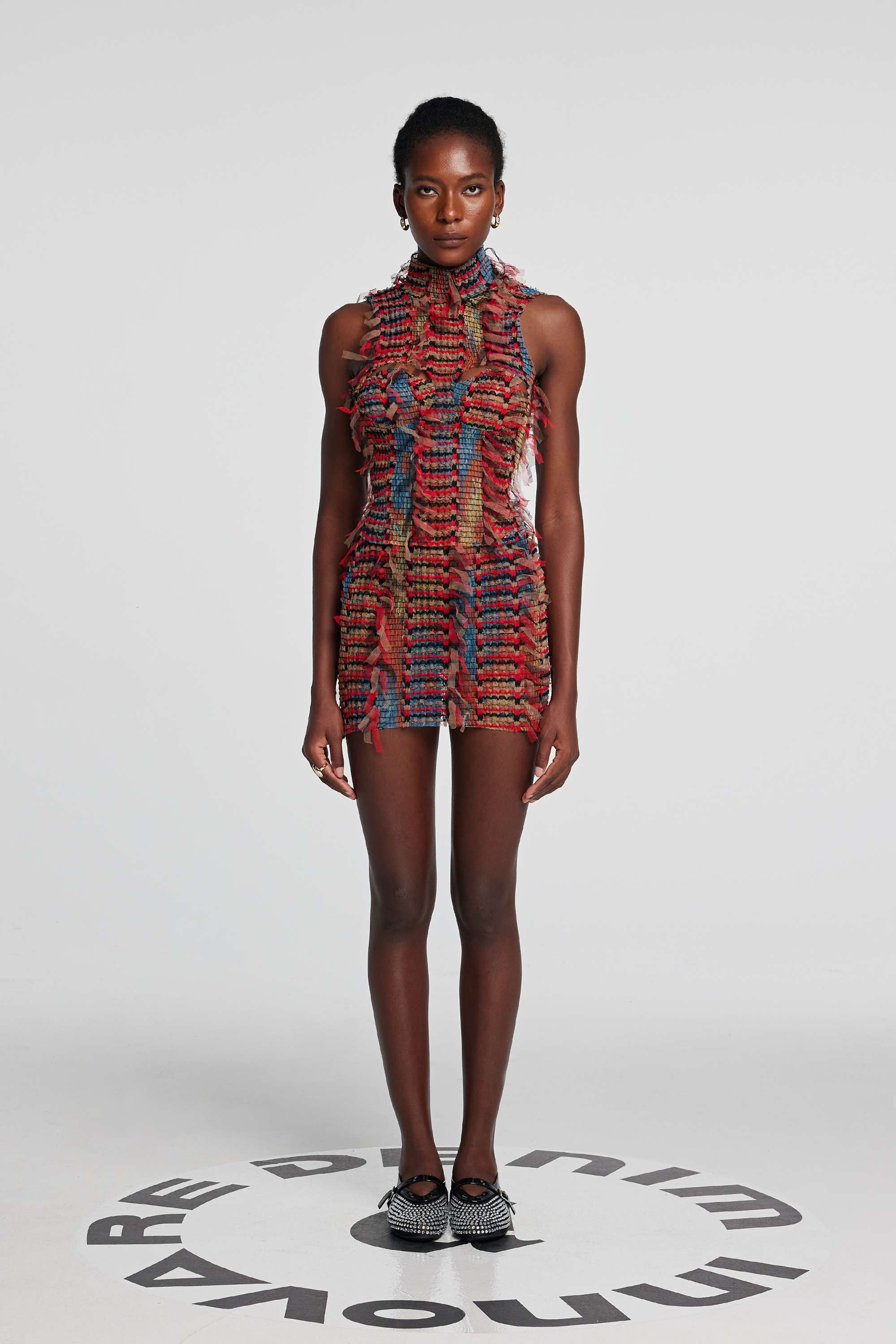 Adhara Patchwork Fringe Cutout Set