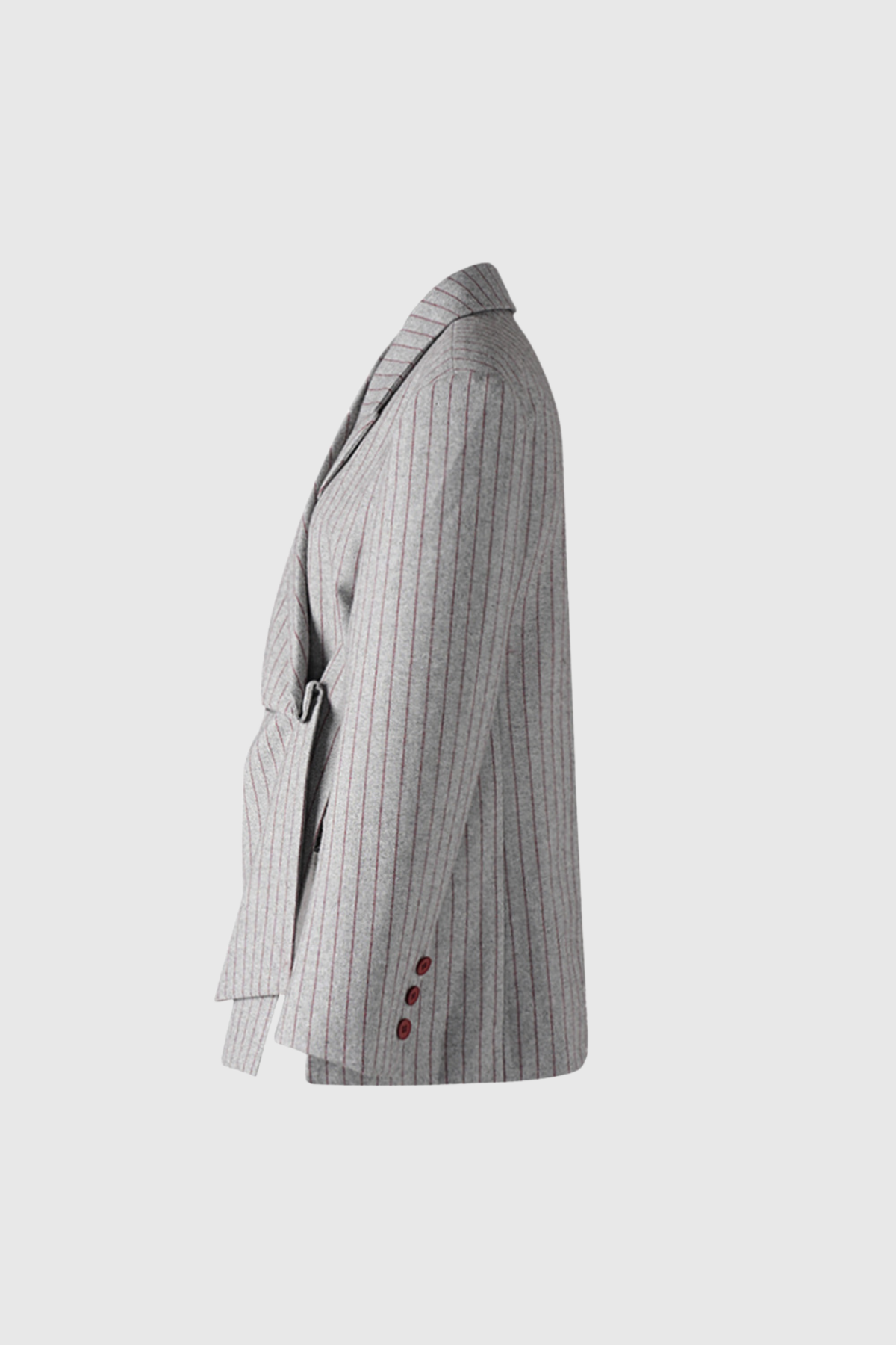 Agost Stripe Asymmetric Blazer