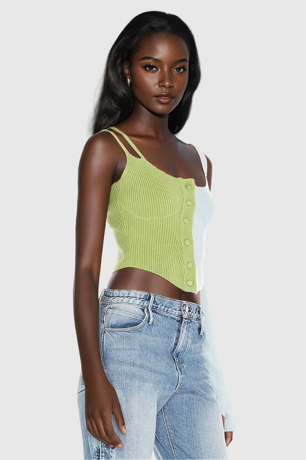 Aguilar Asymmetric Knit Top