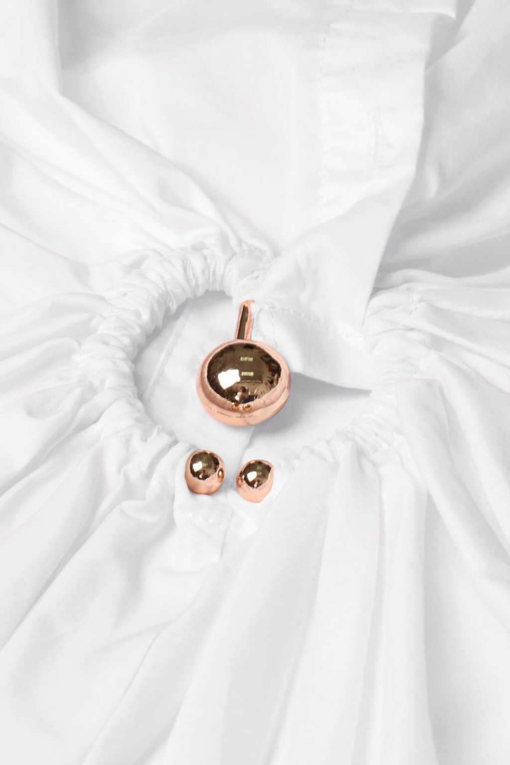 Ahanu Ruch Cutout Shirt