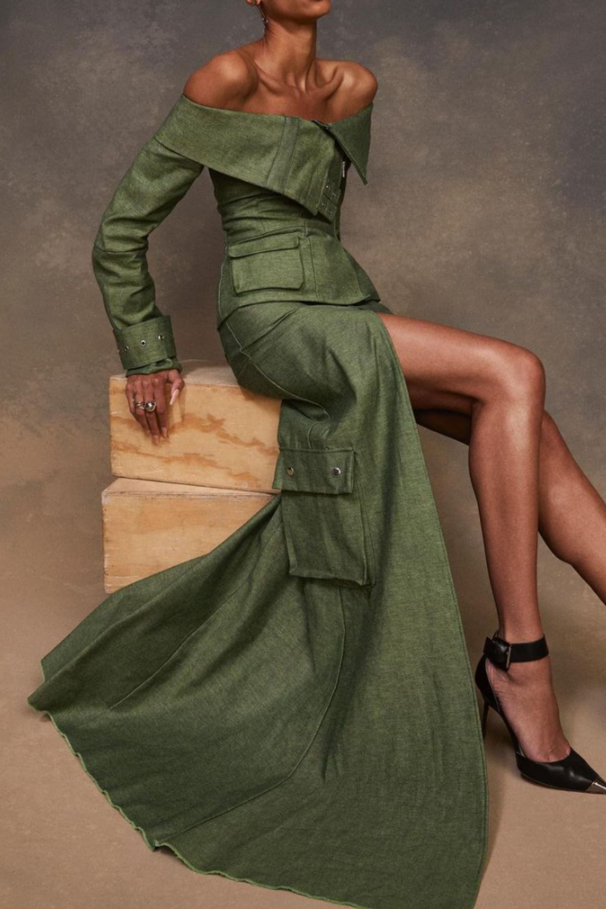 Allie High Split Maxi Skirt