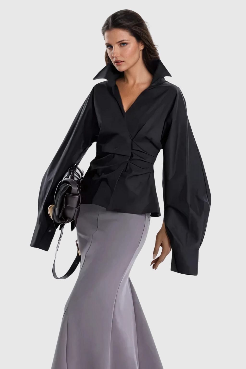 Almendra Ruch V Neck Shirt