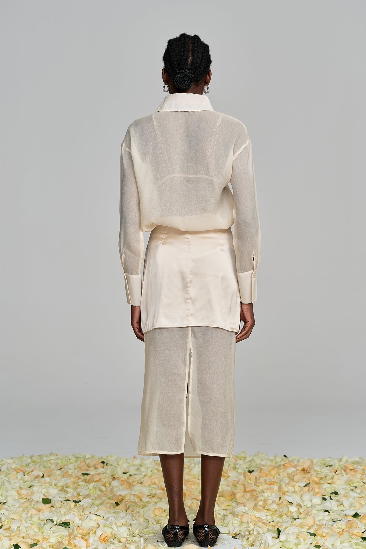 Alonzo Mesh High Rise Skirt Set