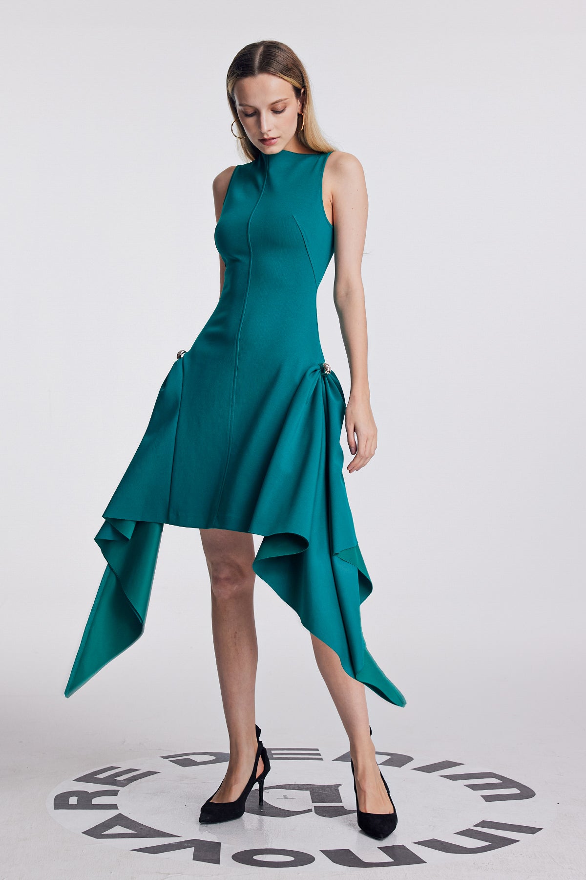 Amato Sleeveless Fringe Mini Dress