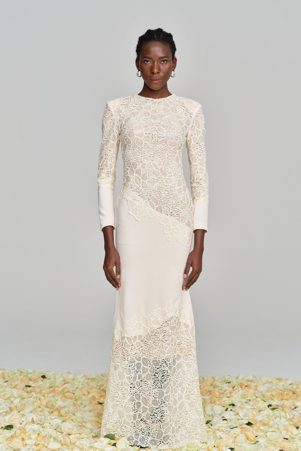 Ambroise Embroidered Sequin Maxi Dress