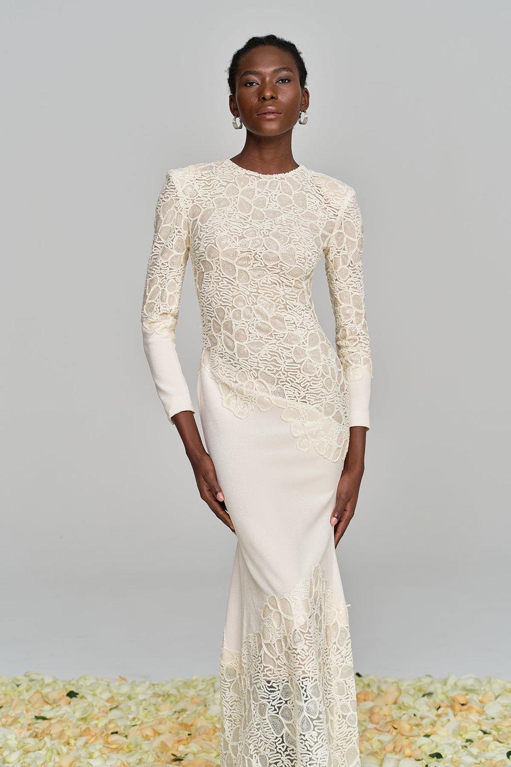 Ambroise Embroidered Sequin Maxi Dress