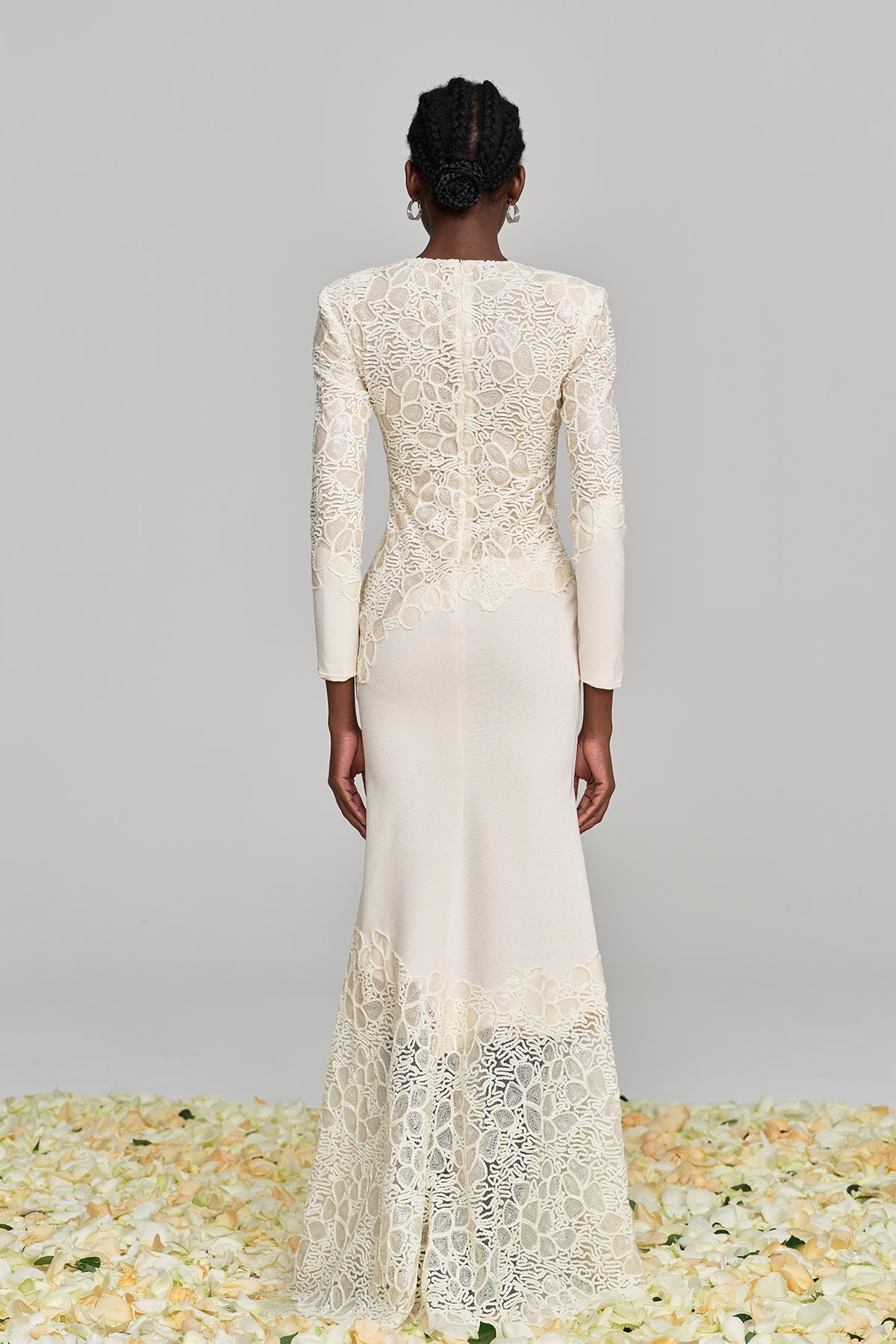 Ambroise Embroidered Sequin Maxi Dress