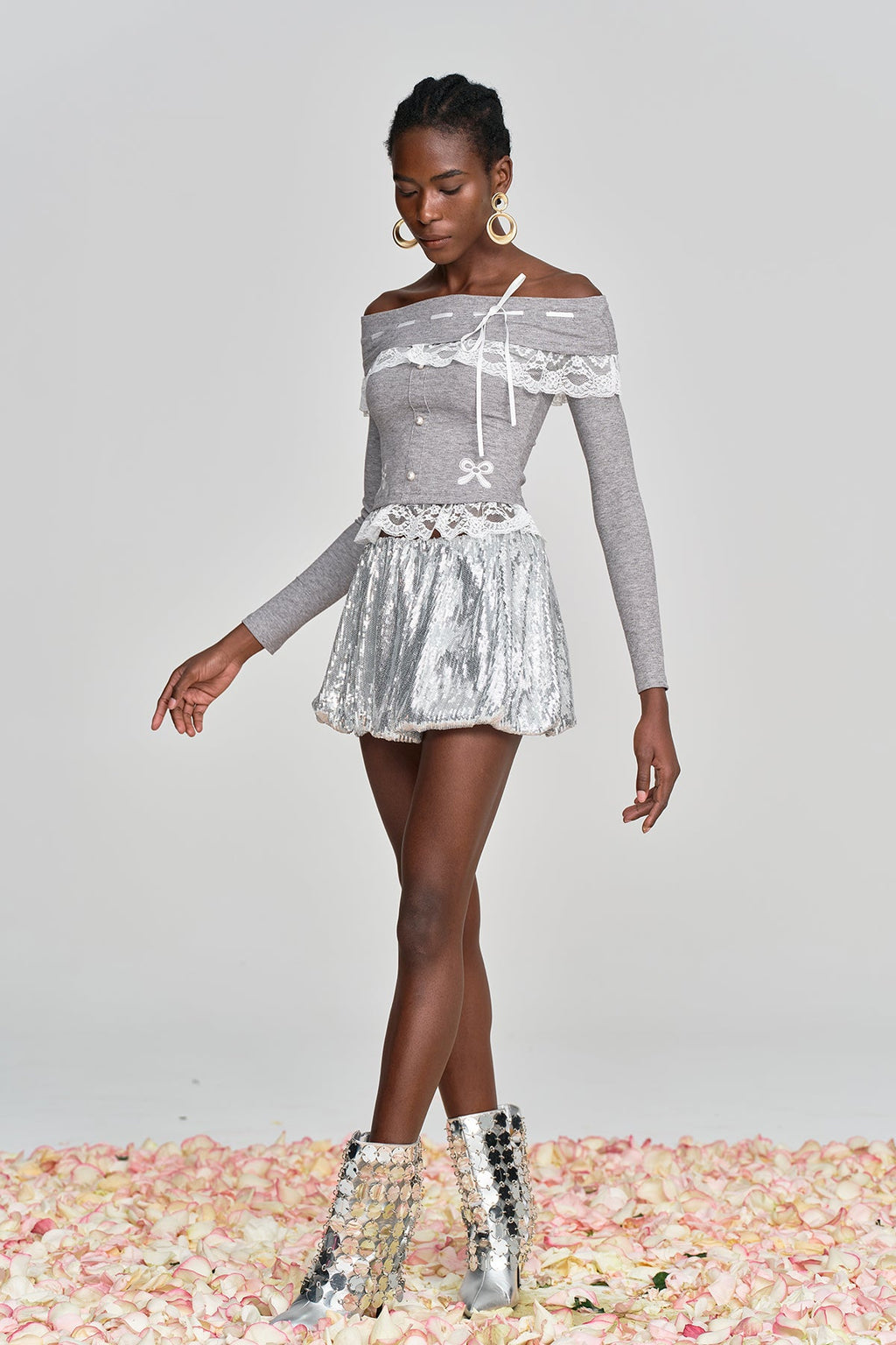 Amit Sequin Ruch Skirt