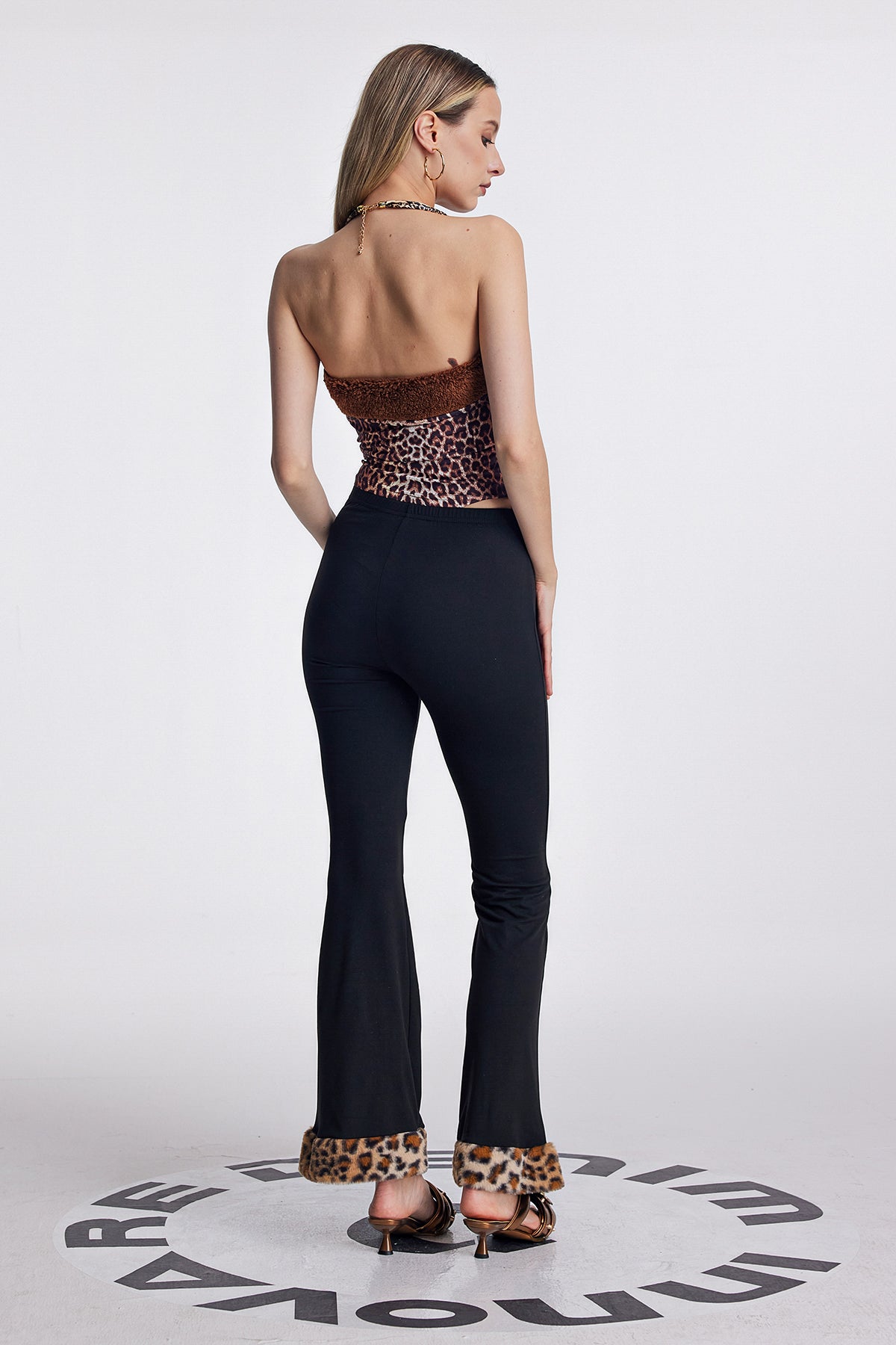 Ana¨¦ Leopard Deconstruct Jeans