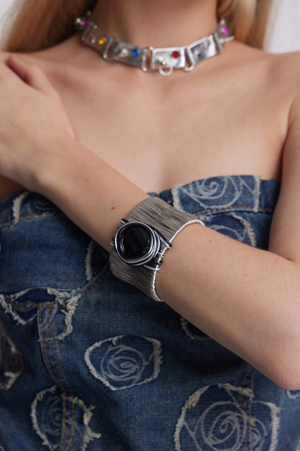 Anakoni Wire Cuff Bracelet