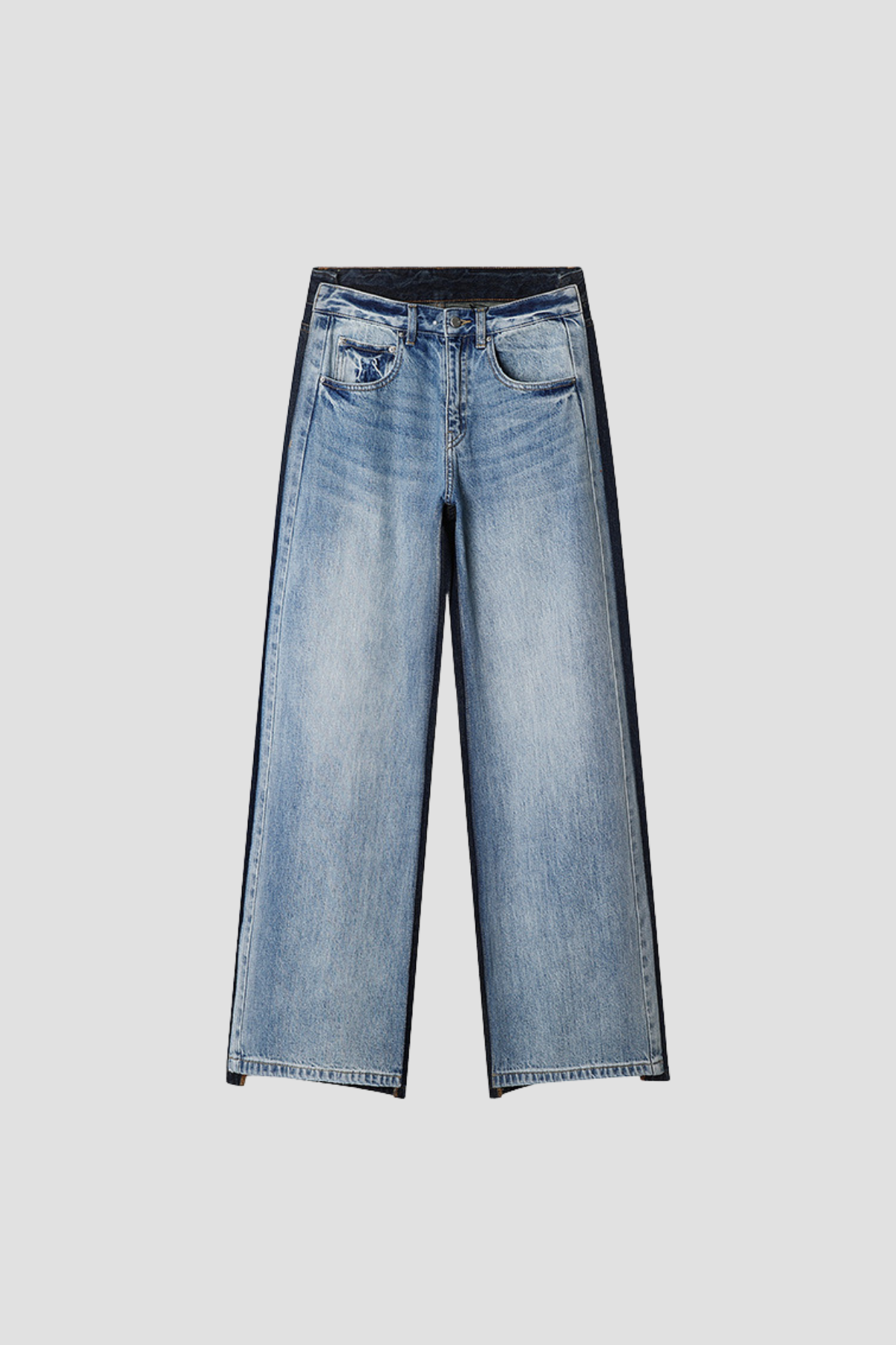 Anane Deconstruct Wide Jeans In Blue