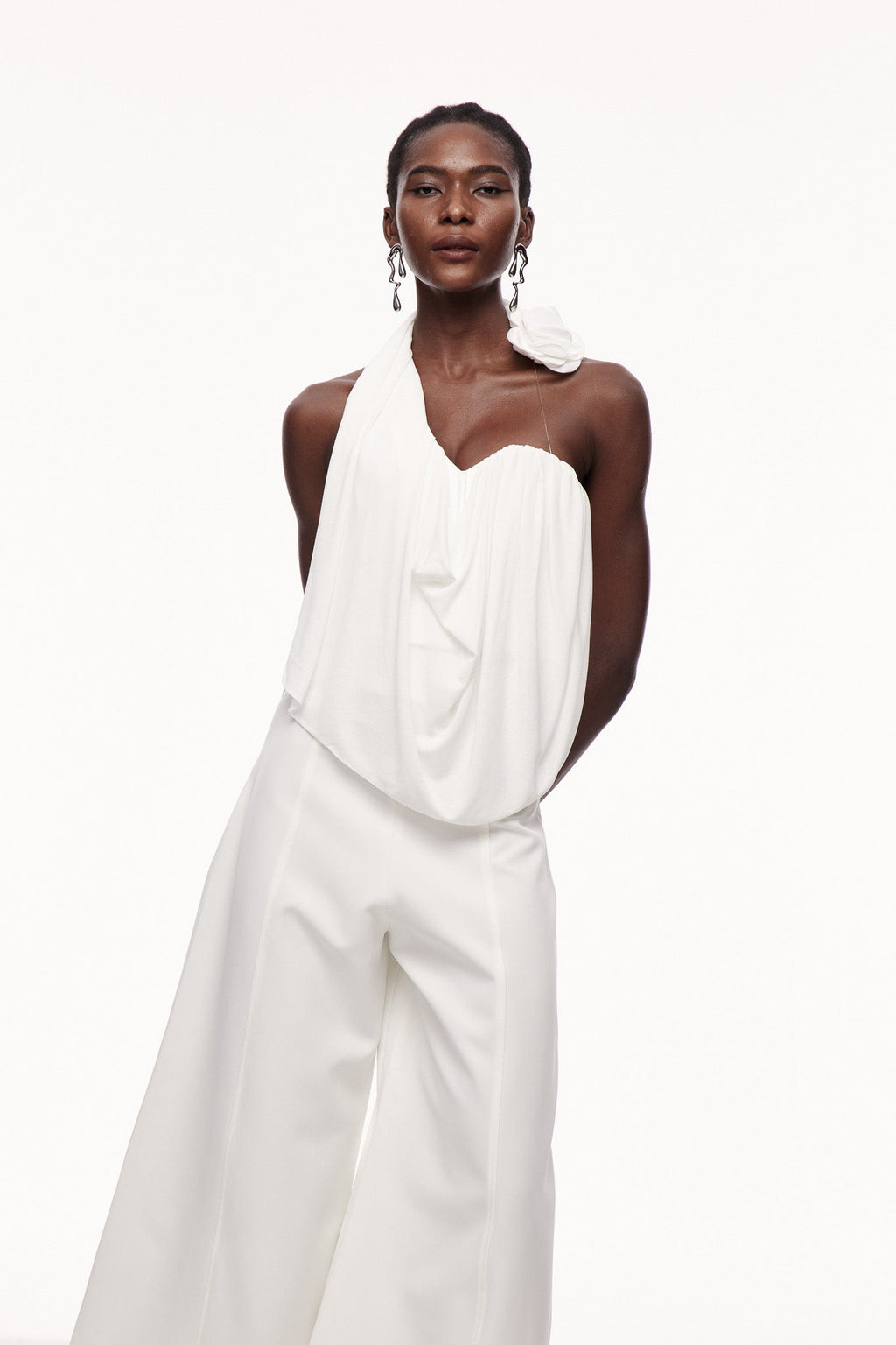 Anca Stripe Wide Pants