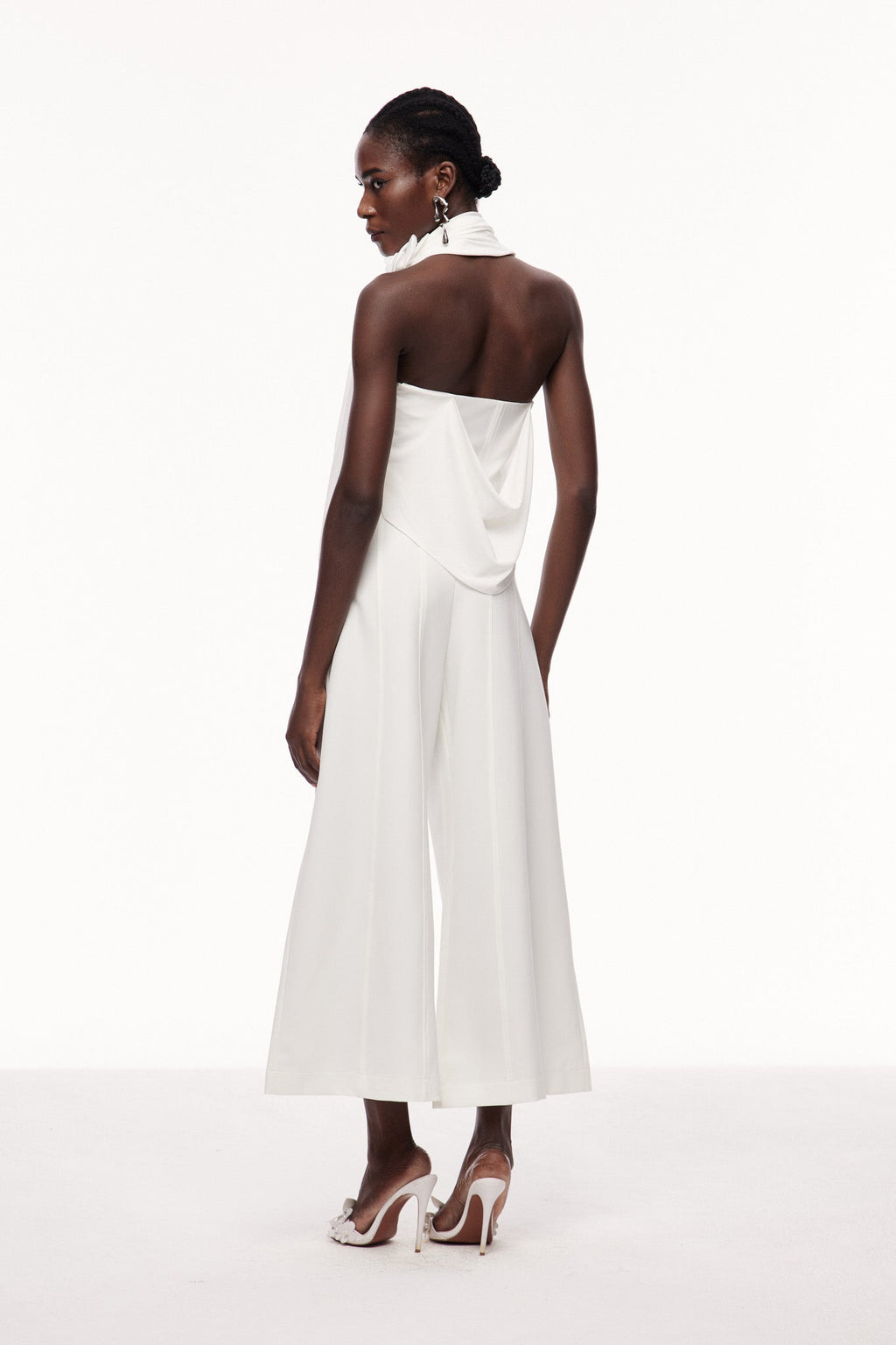 Anca Flower Asymmetric Ruch Top