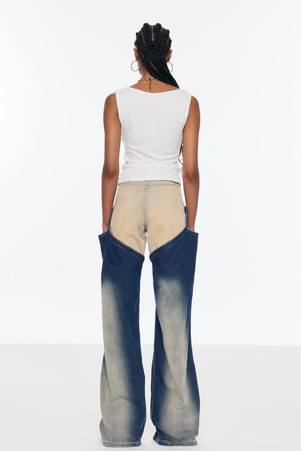 Anderson Deconstruct Two Piece Jeans