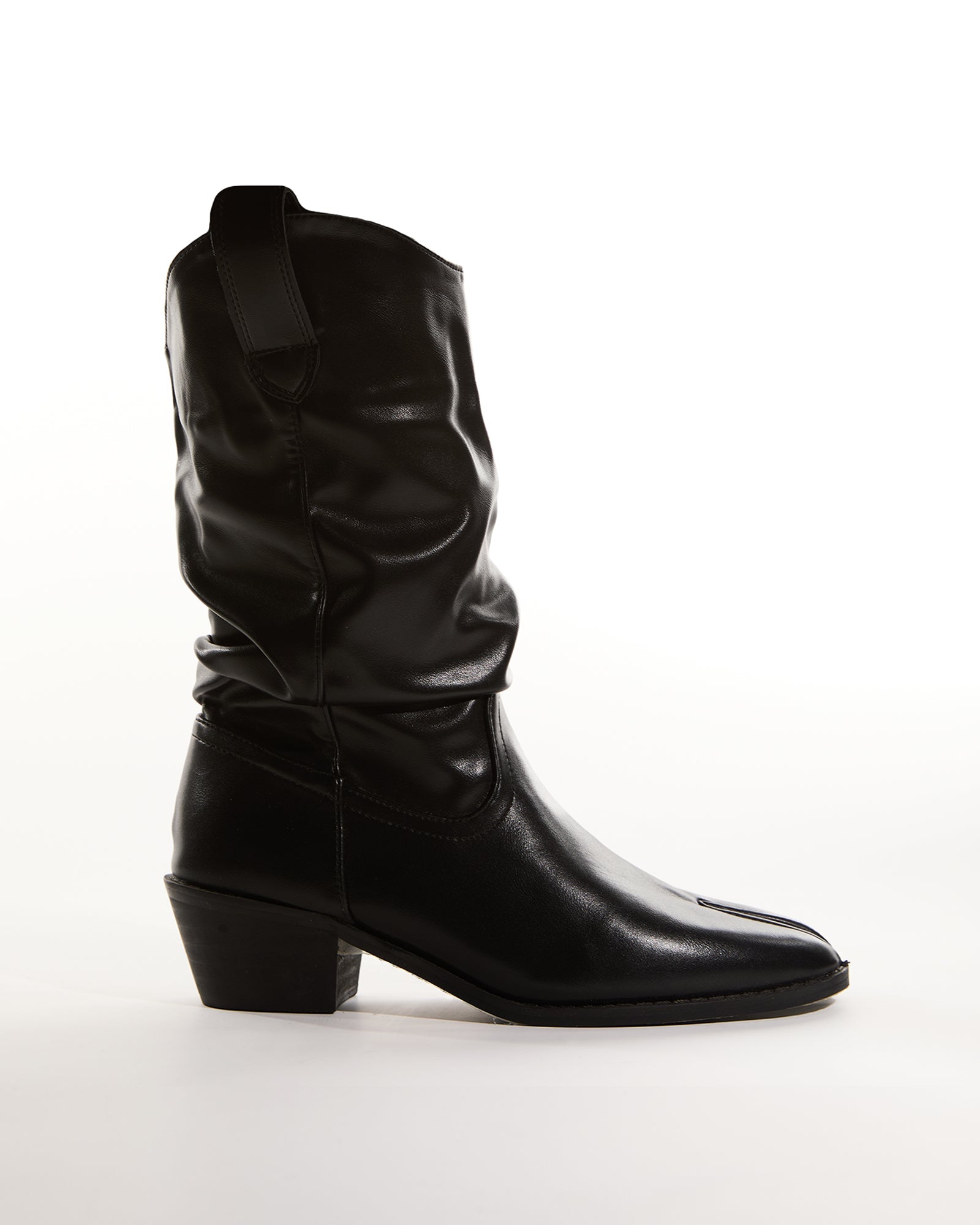 Angelique Suede Cowboy Tabi Boots