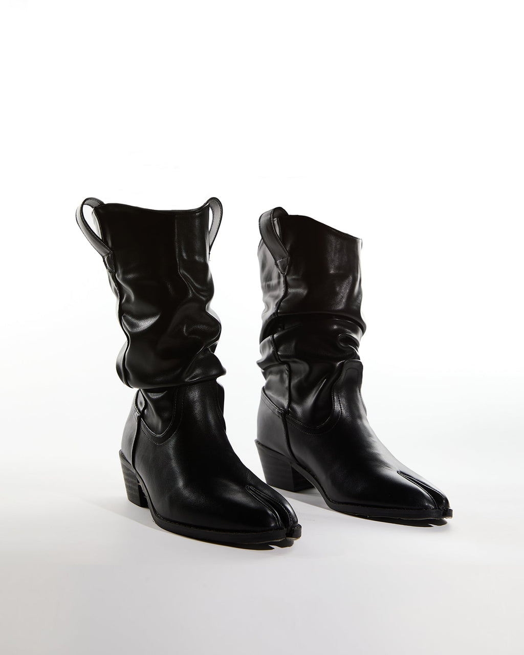 Angelique Suede Cowboy Tabi Boots