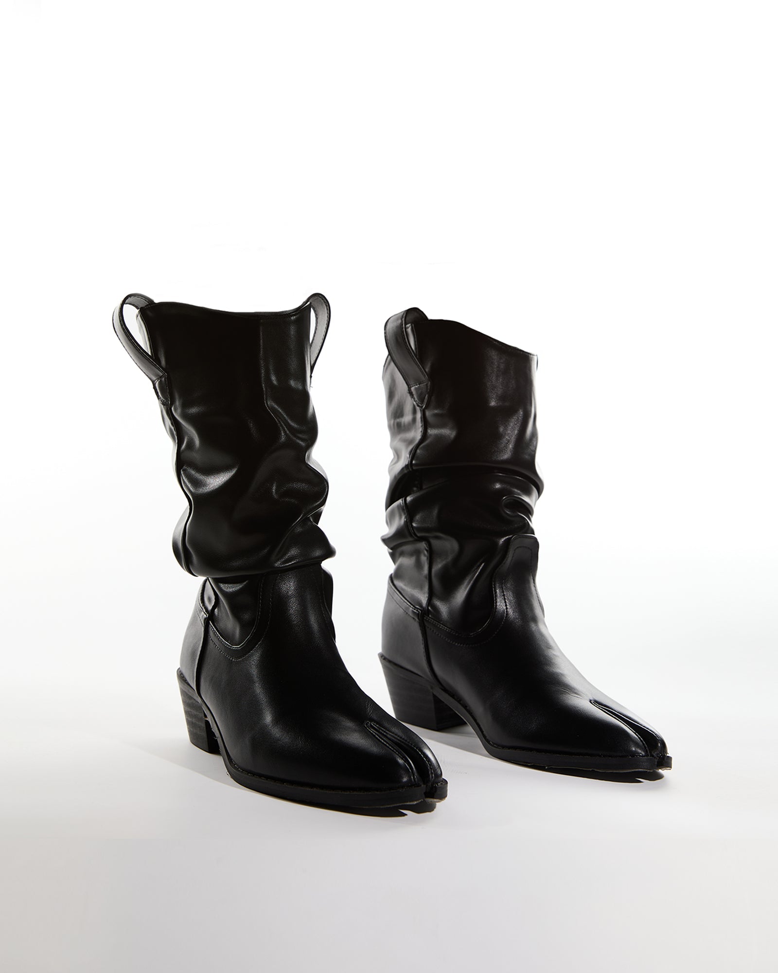 Angelique Suede Cowboy Tabi Boots