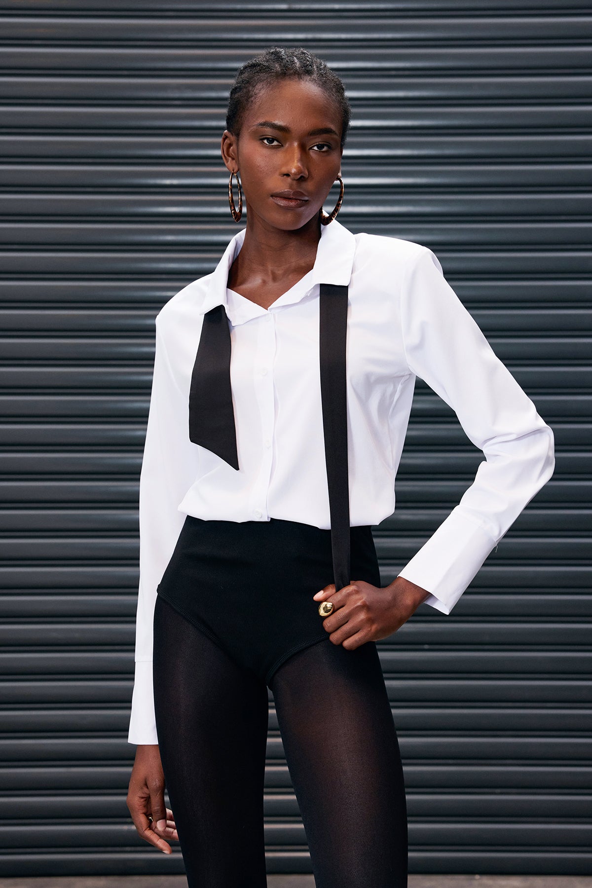 Anton Shirt Bodycon Short Pants Set