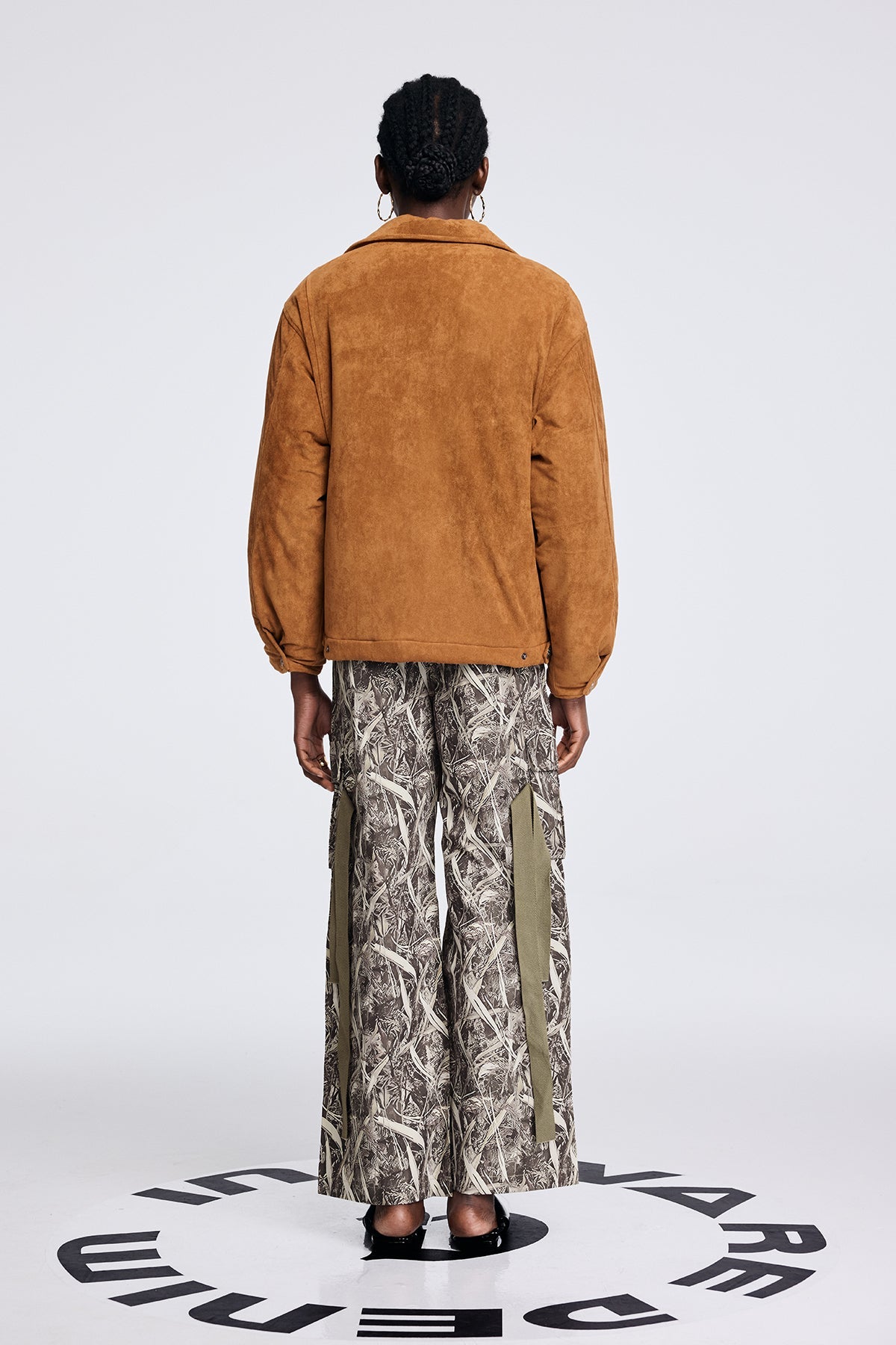 Apa Print Pocket Cargo Pants