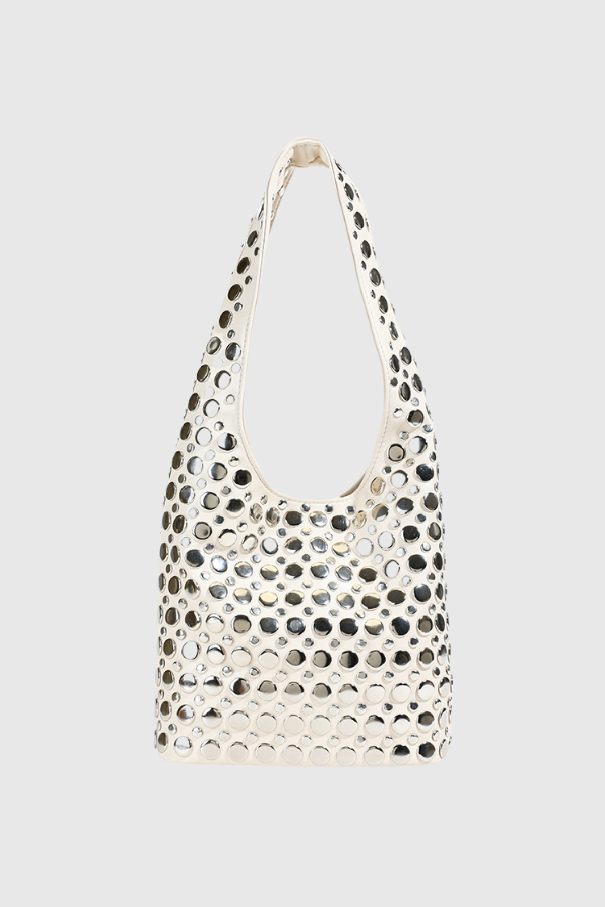 Apollonia Studded Leather Bag
