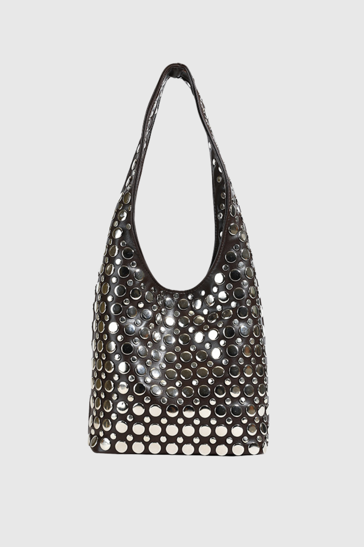 Apollonia Studded Leather Bag