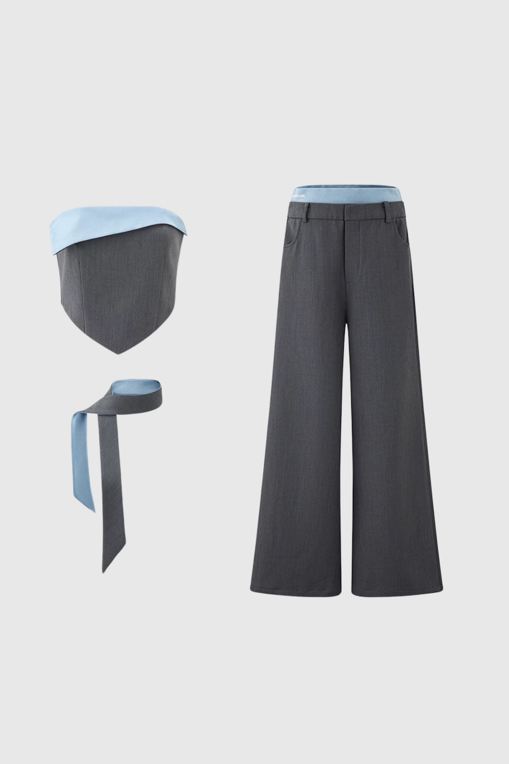 Aquarius Deconstruct Pants Set
