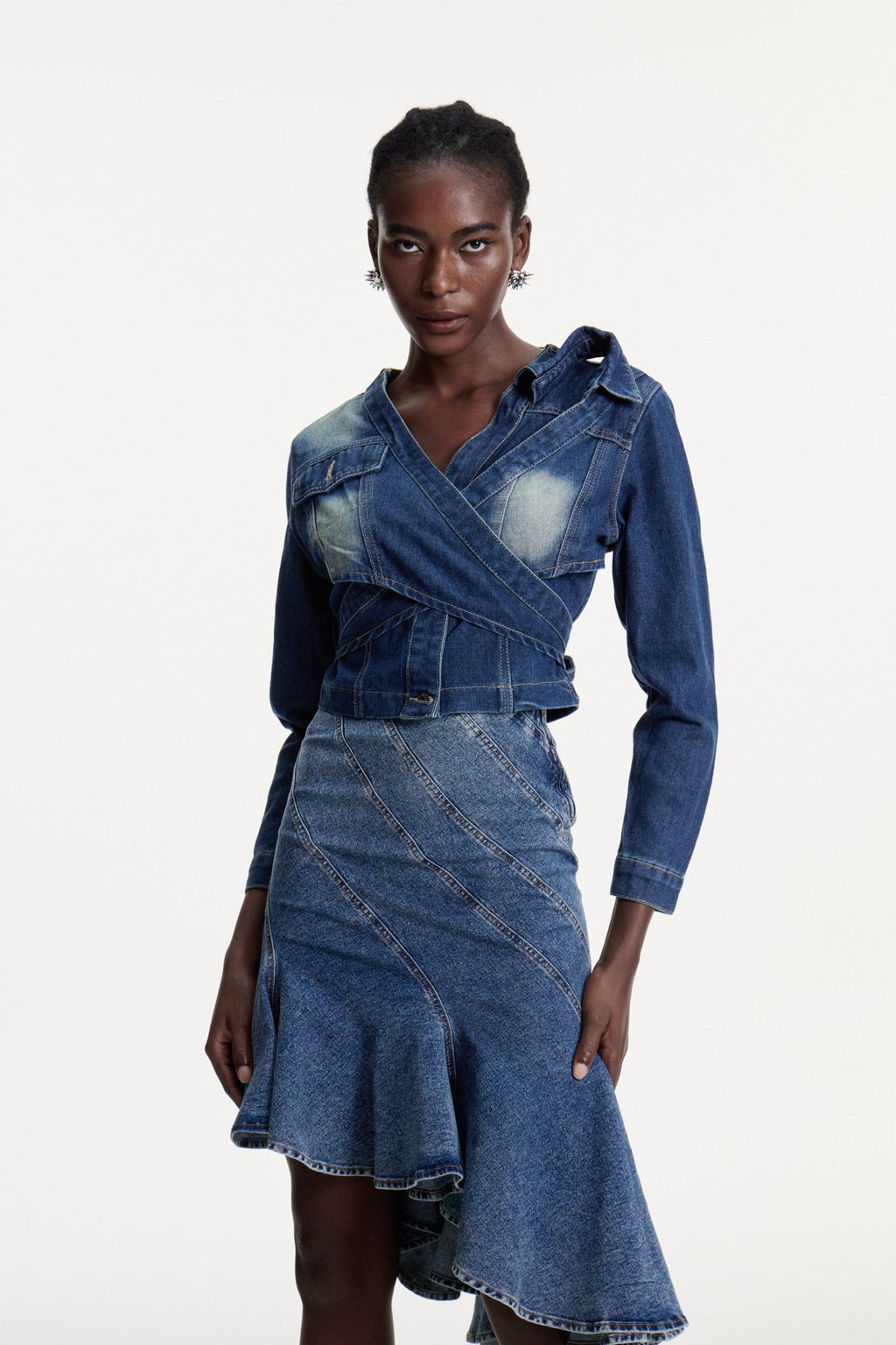 Araya Lace Up Cross Jacket