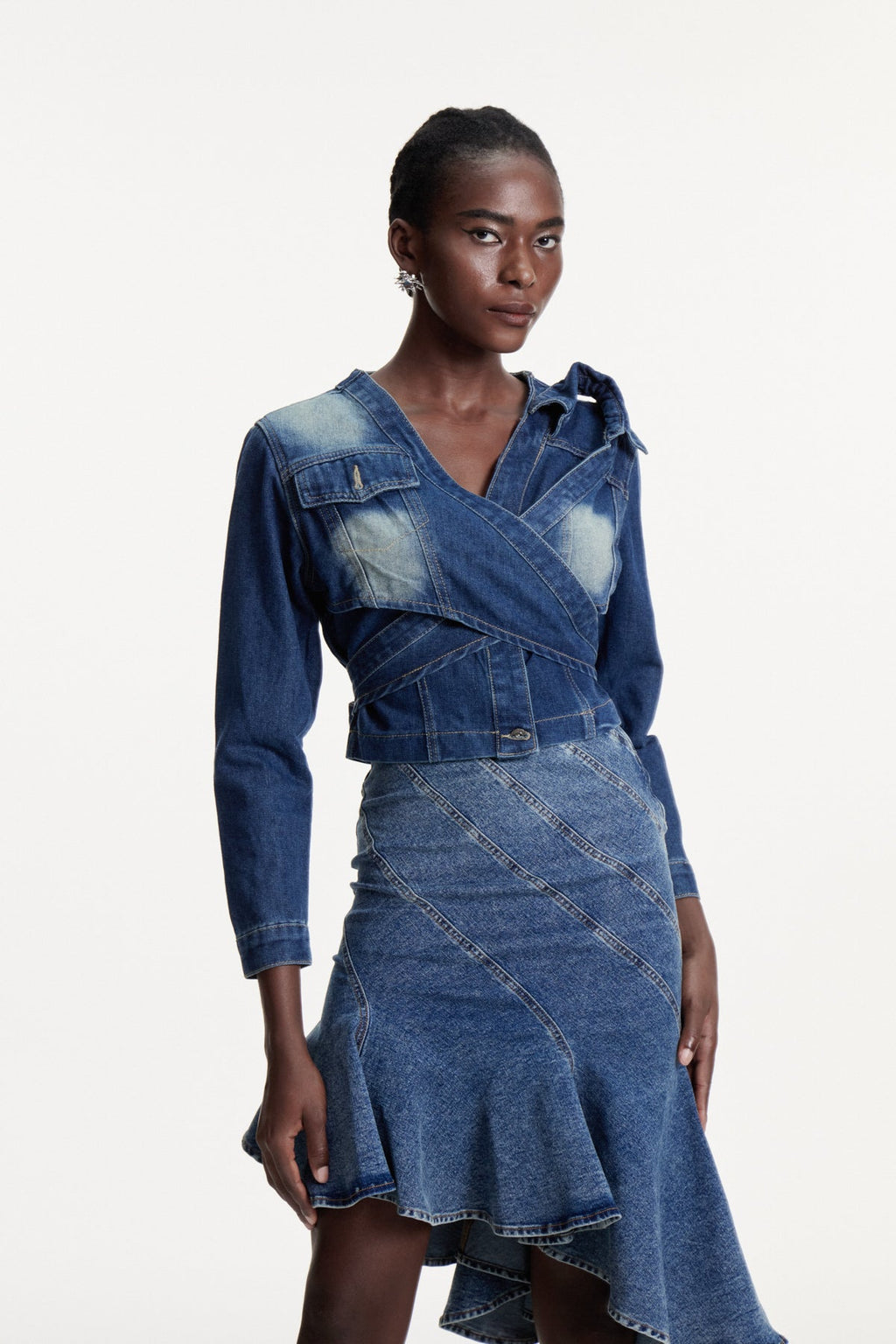 Araya Lace Up Cross Jacket