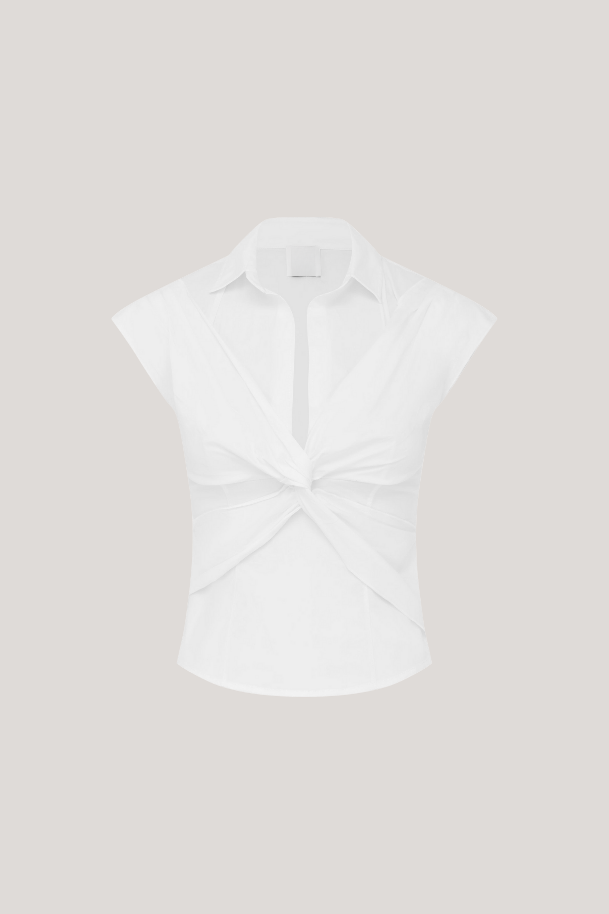 Archibald Plunge Twist Ruch Shirt