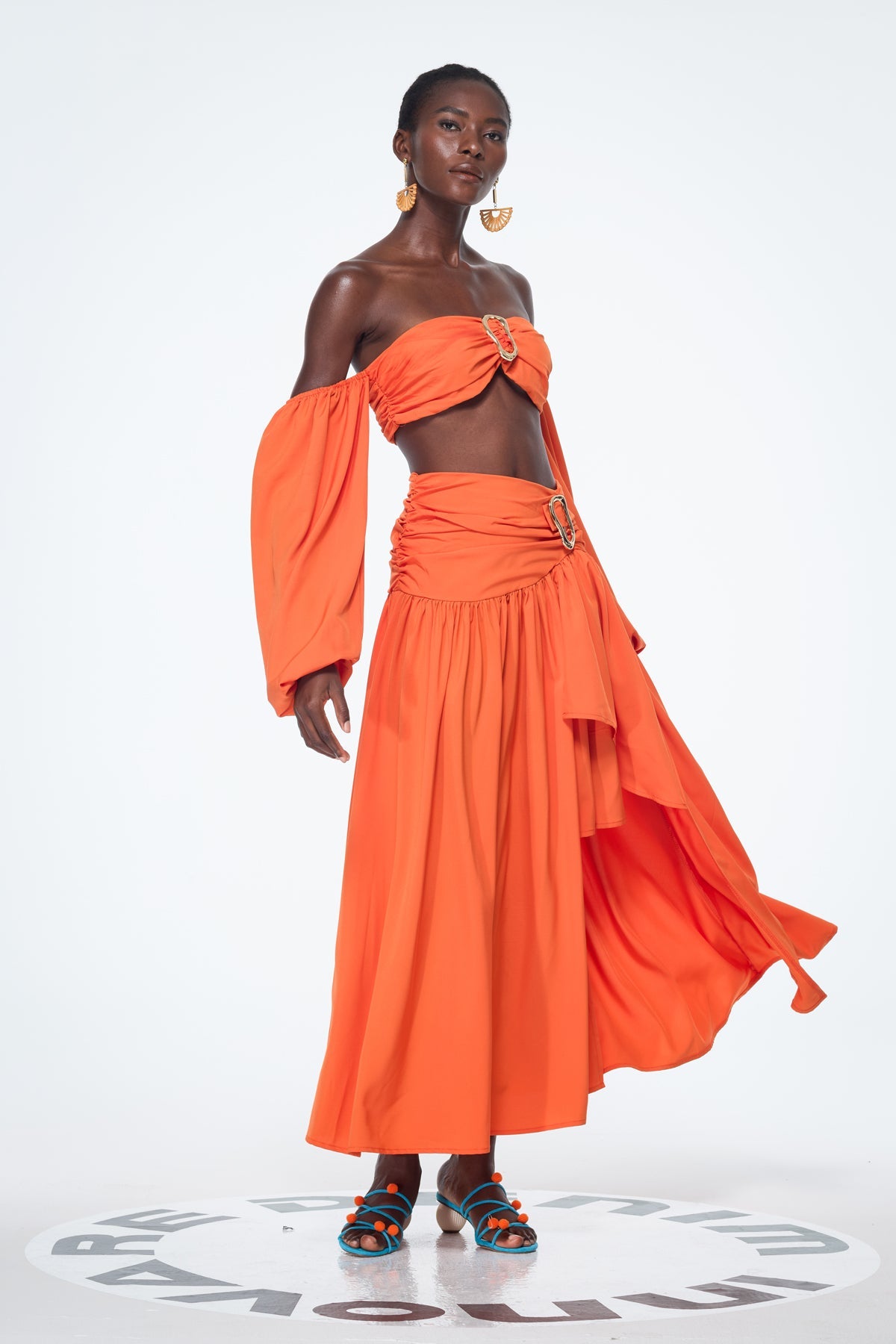 Baia Off Shoulder Skirt Set