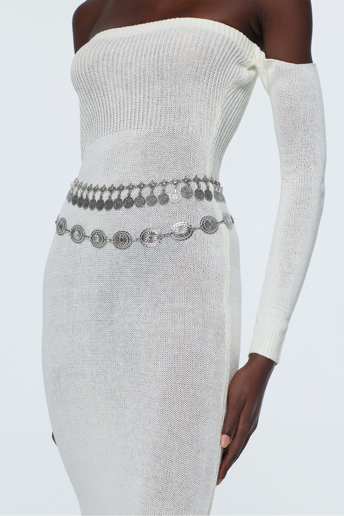 Baldewin Embellished Double Belt