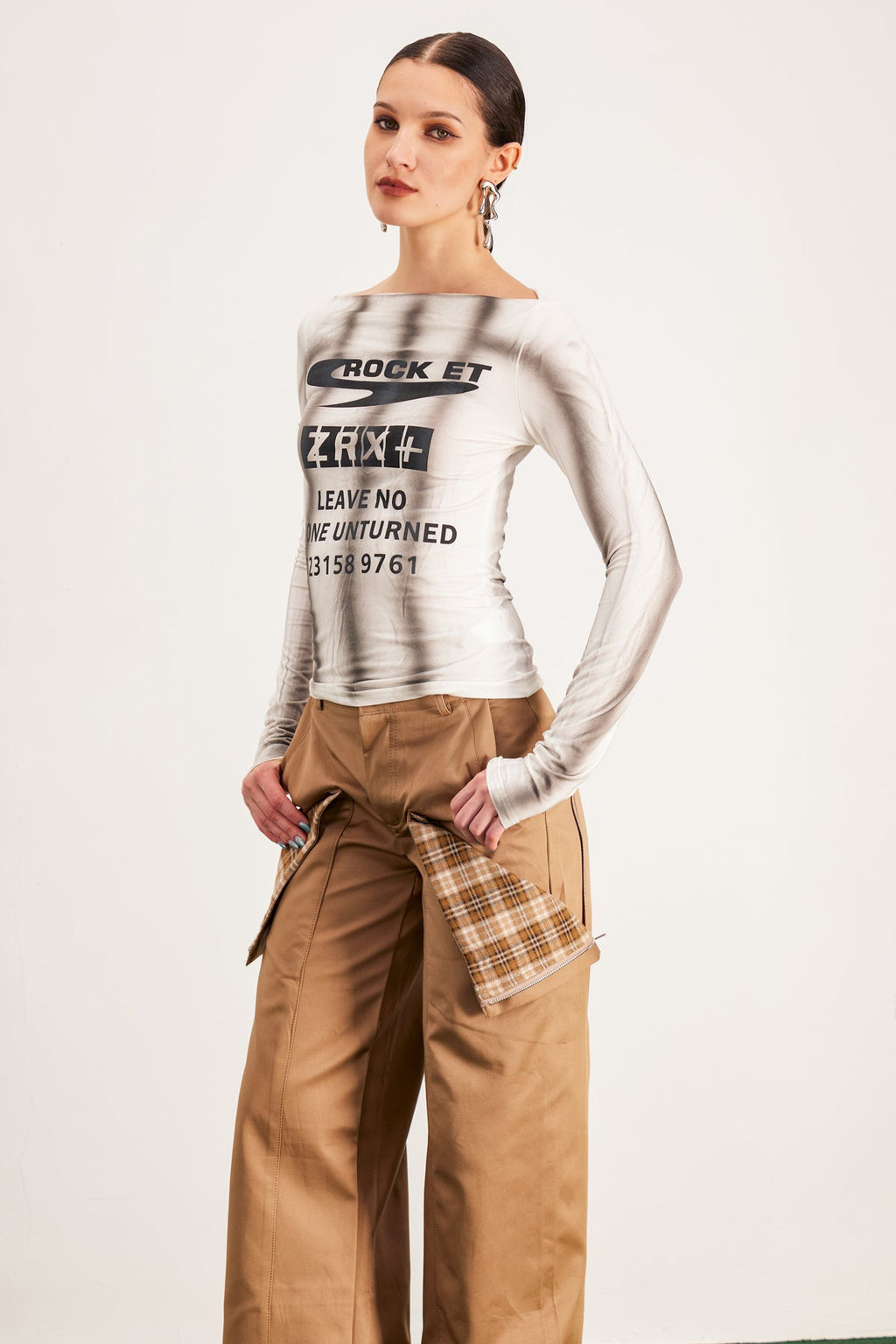 Baran Print Hayley Top