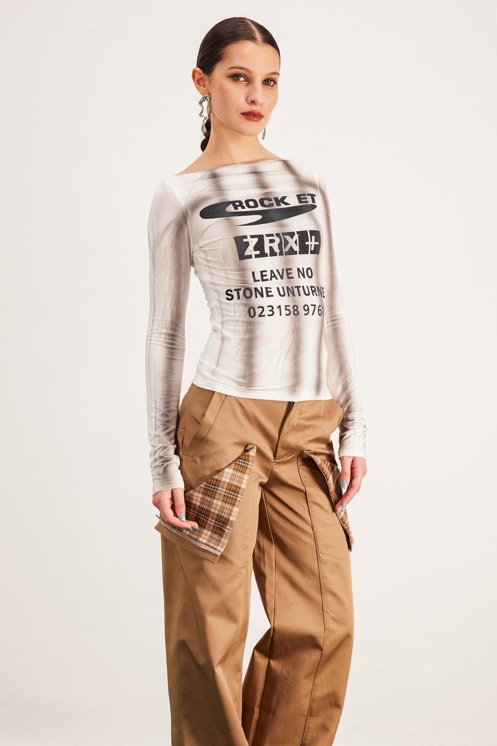 Baran Print Hayley Top