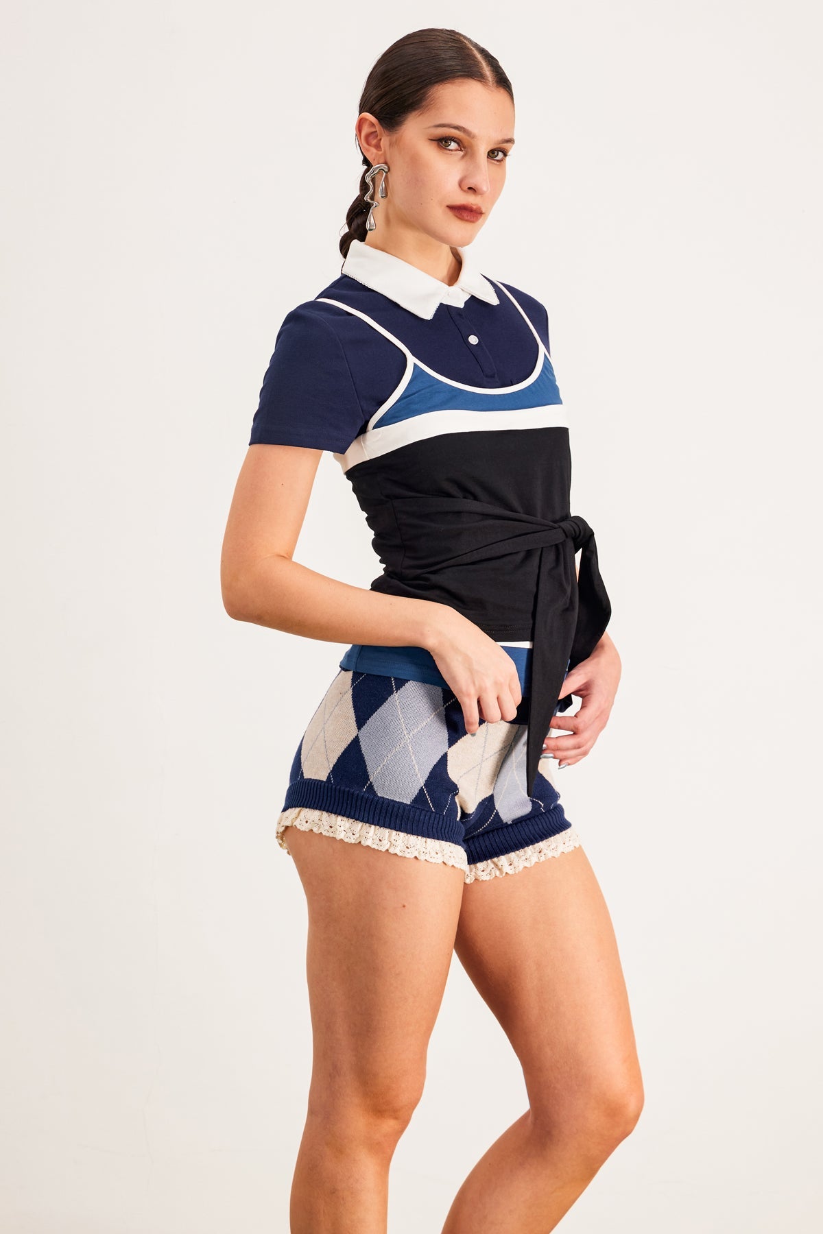 Bardulf Polo Neck Two Piece Top