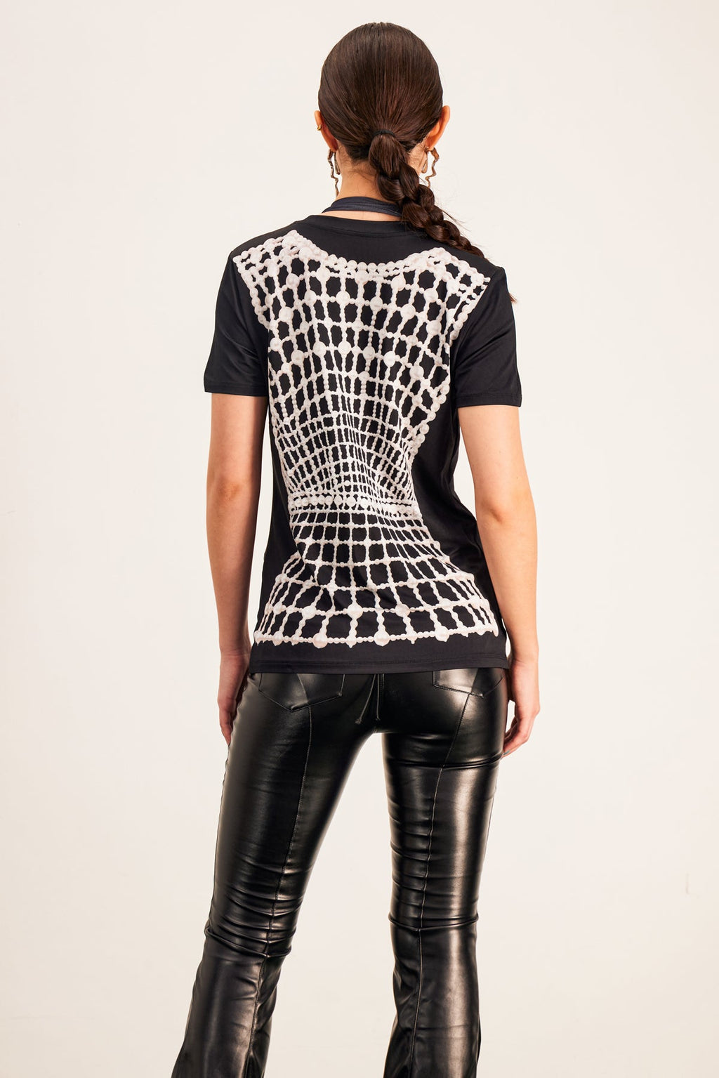 Barlaam Illusion Print T Shirt