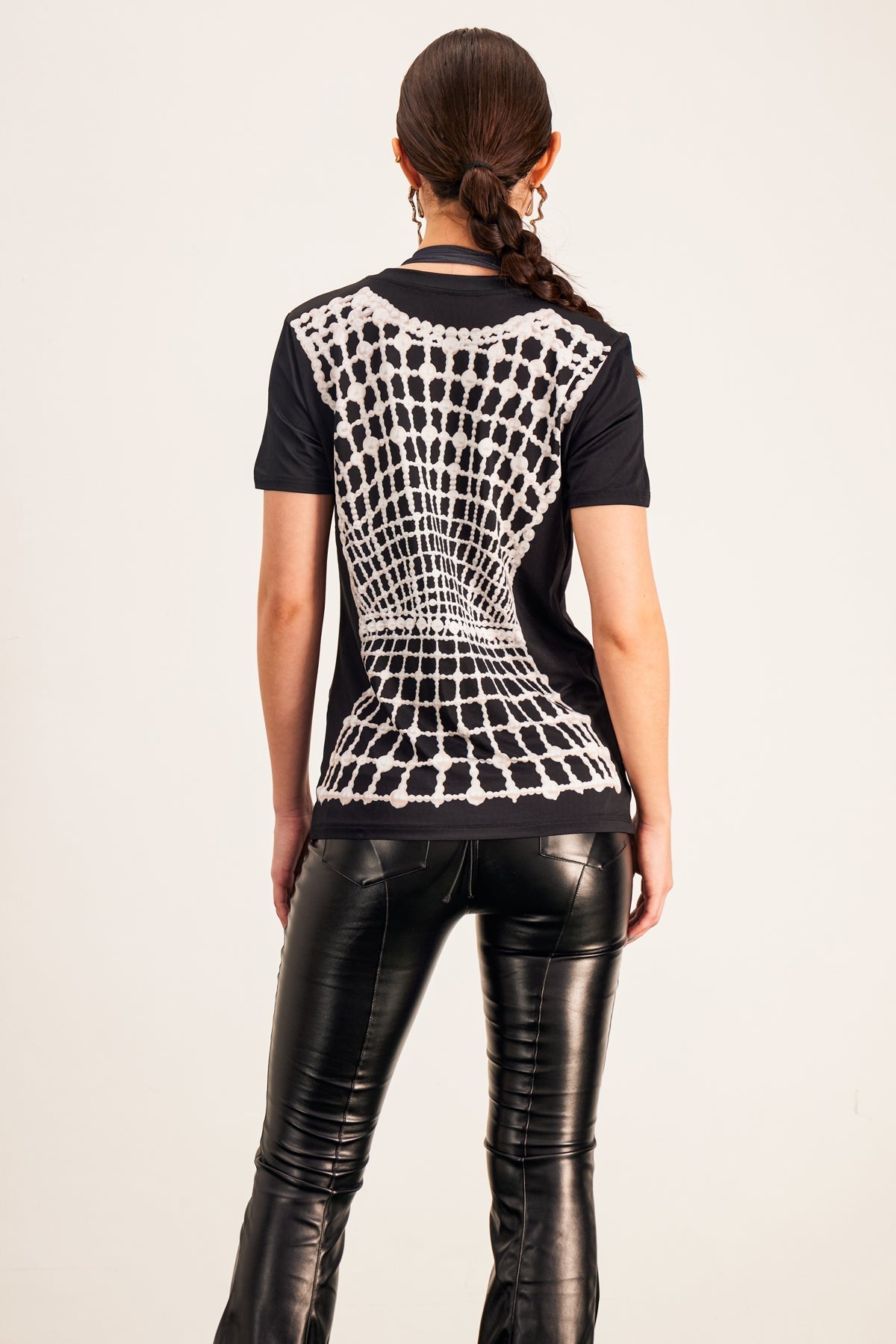 Barlaam Illusion Print T Shirt