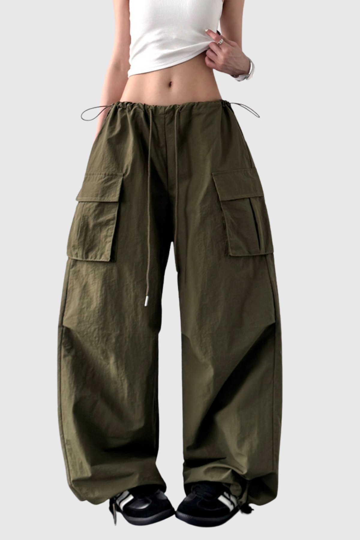 Battista Print Pocket Cargo Pants