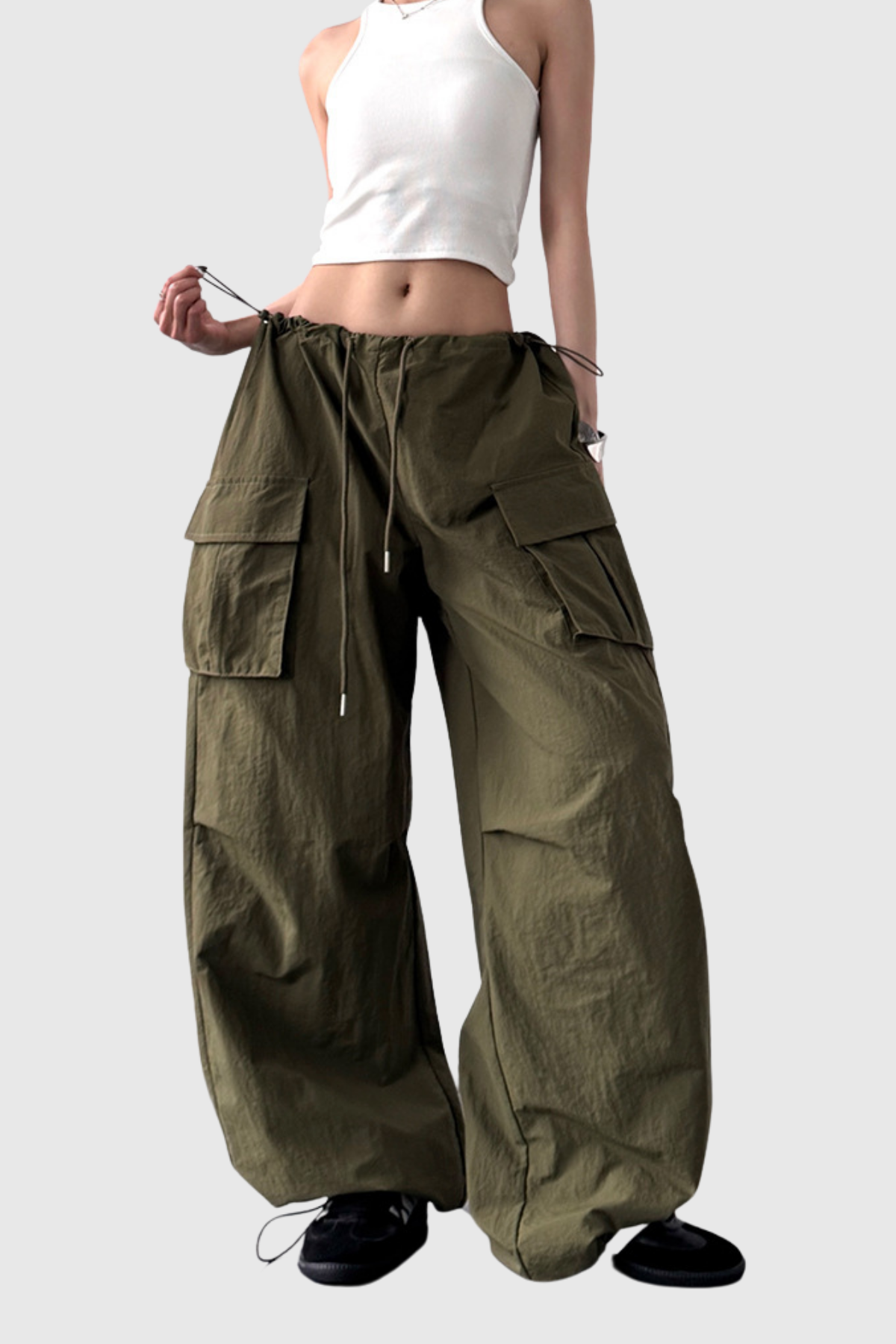 Battista Print Pocket Cargo Pants