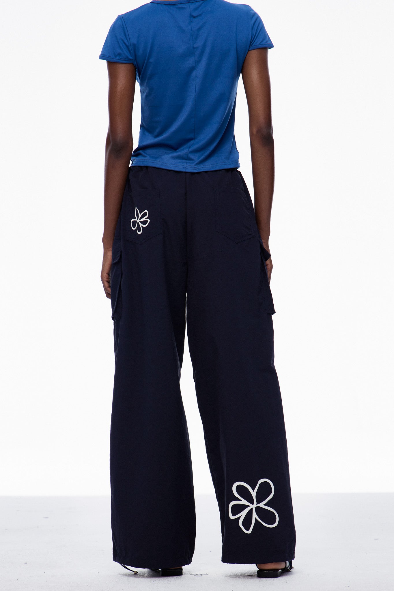 Battista Print Pocket Cargo Pants